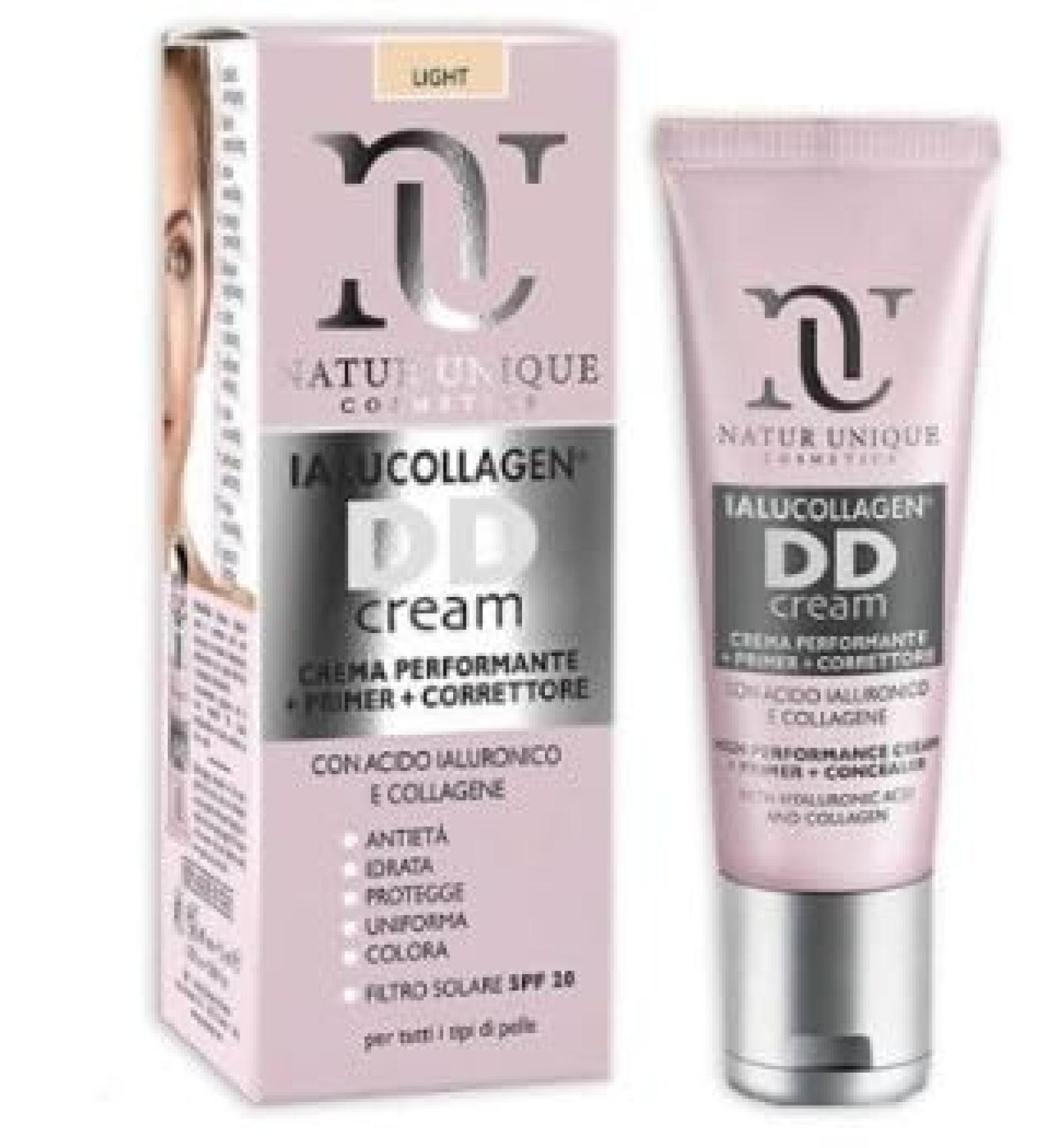 Natur Unique - Ialucollagen DD Cream - DD Cream - Light