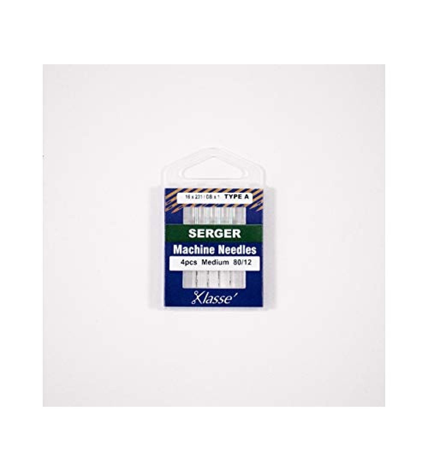 Klasse' Serger Needles Type A (16x231  DBx1  2053) Size 80/12