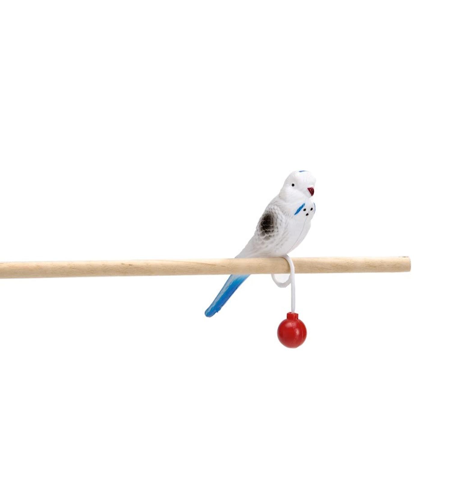 BEEZTEES bird toy: budgie 15cm #0010326