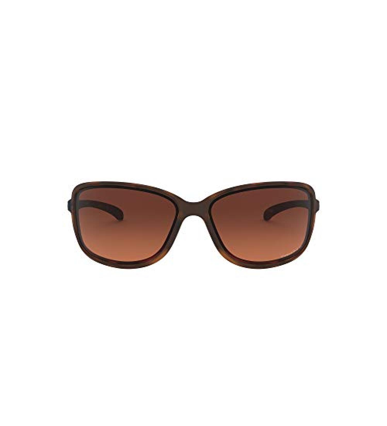 Oakley Women's OO9301 Cohort Rectangular Sunglasses - Matte Brown Tortoise/Prizm Brown Gradient Polarized - Buy Online on SooperMarket.com