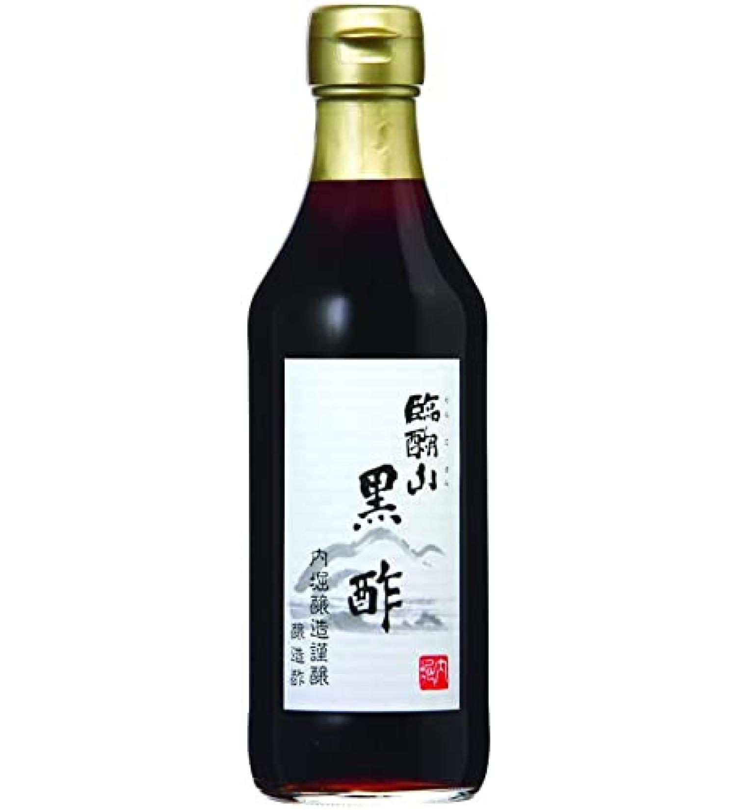Japan UCHIBORI Ringoyama Kurozu Black Vinegar 12.17 fl.oz. (Pack of 2) - Sugar & Fat Free - Made in Japan - Buy Online on SooperMarket.com