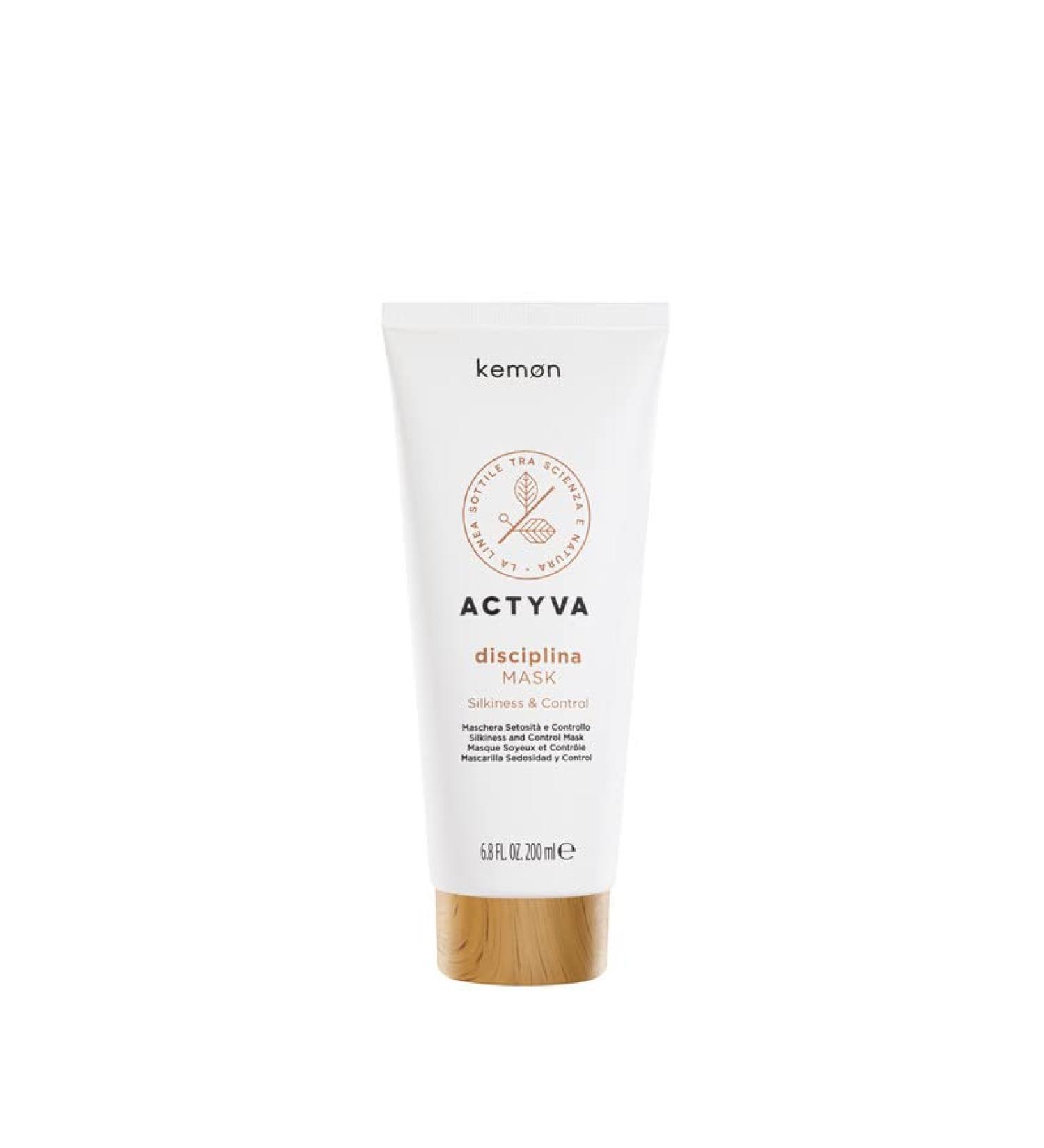 Kemon Actyva Disciplina Hair Mask 200ml - Hydrating Hair Treatment - Buy Online on SooperMarket.com