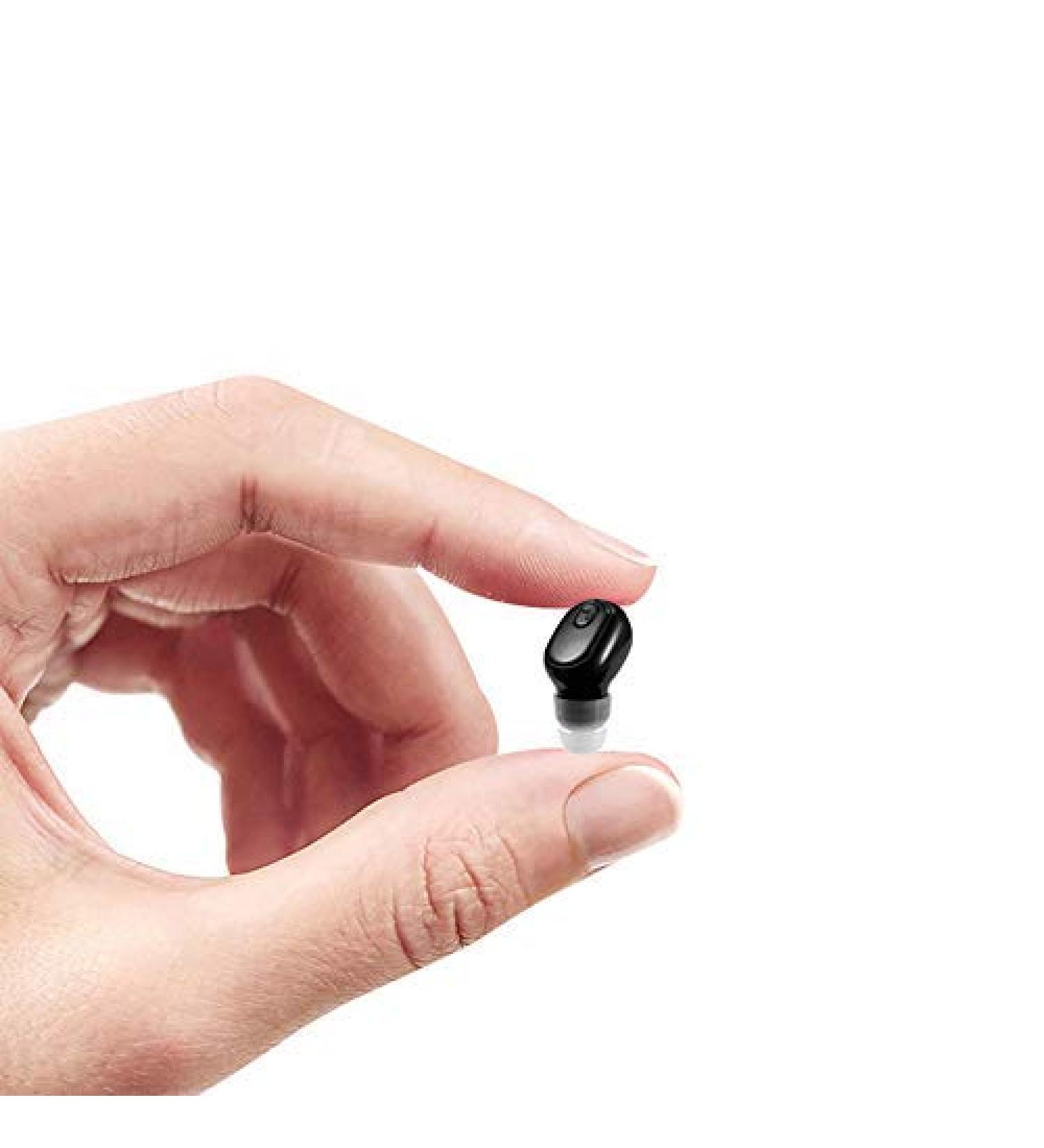 Sanwenyu Single Ear Wireless Bluetooth Headset - Mini Invisible Business Earbud (Black) - Buy Online on SooperMarket.com