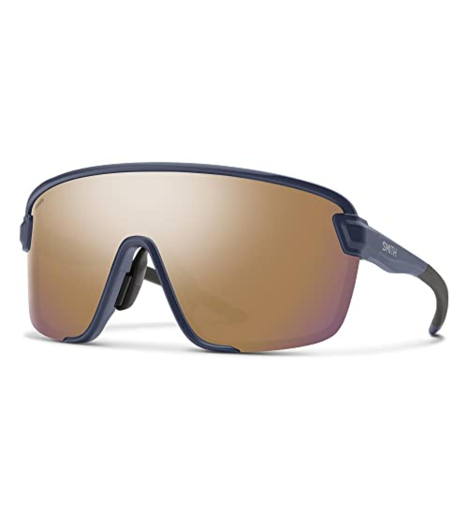 Smith Bobcat Sunglasses Matte French Navy / Chromapop Rose Gold Mirror - One Size - Buy Online on SooperMarket.com