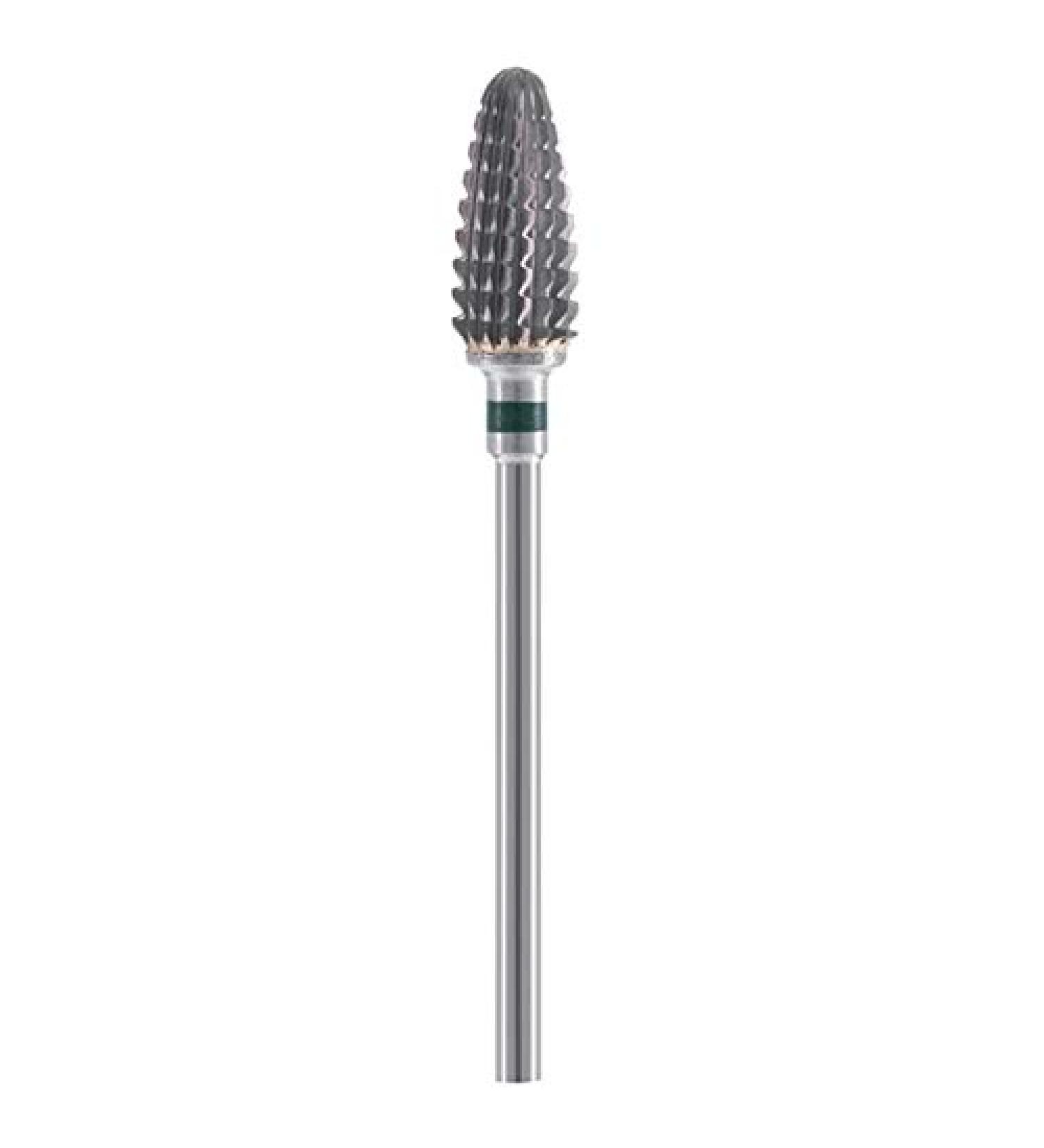 SRMAN Conical Hard Electric Nail File Drill Bit Coarse and Hard Nail Tungsten Steel Polishing Multi-Tooth Green - Buy Online on SooperMarket.com
