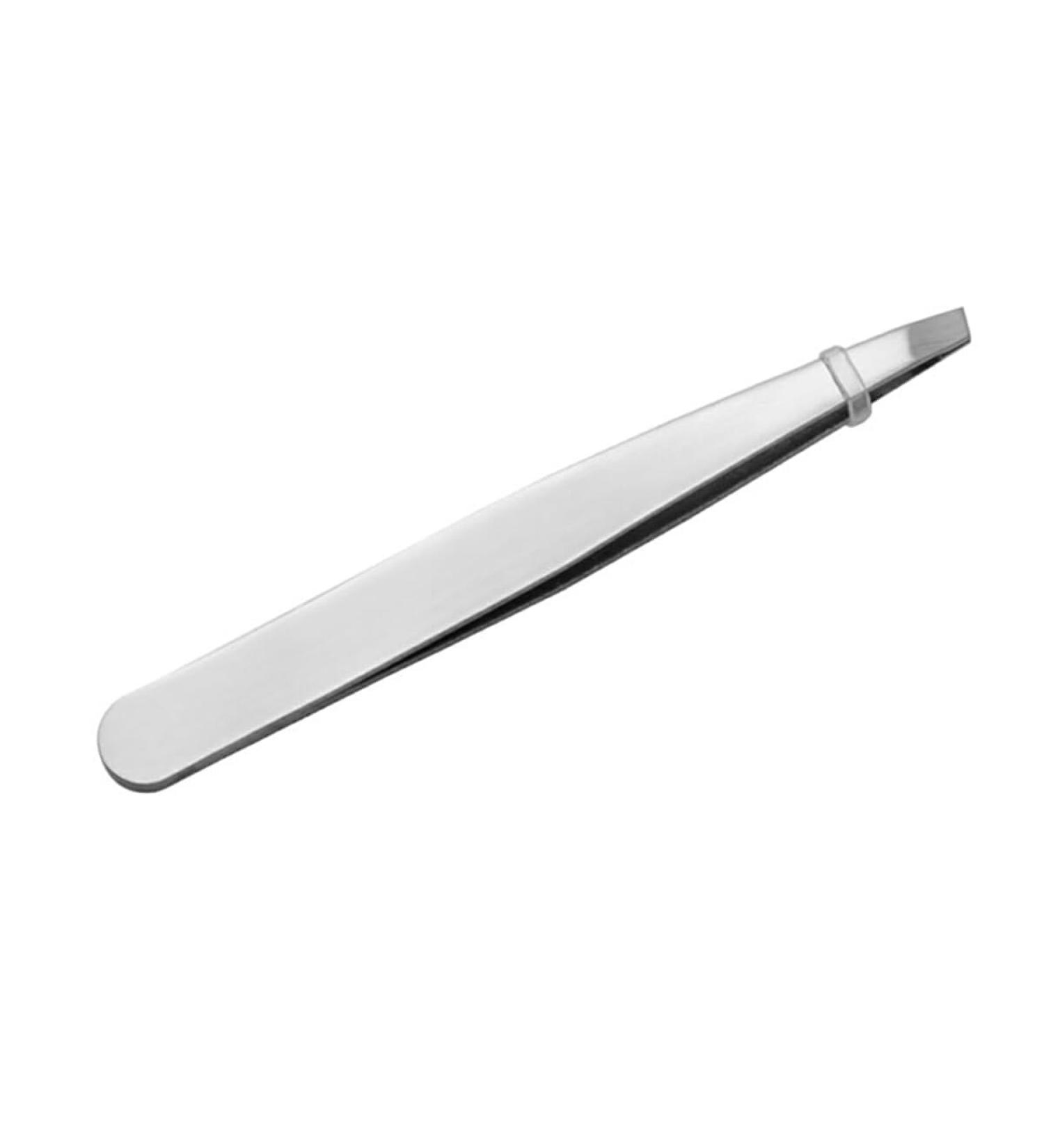 Dajidafu Hair Tweezers Stainless Steel Mirror with Matte Finish Easy to Grip Handy Comfortable Ergonomic Precision Eyebrow Clip - Buy Online on SooperMarket.com