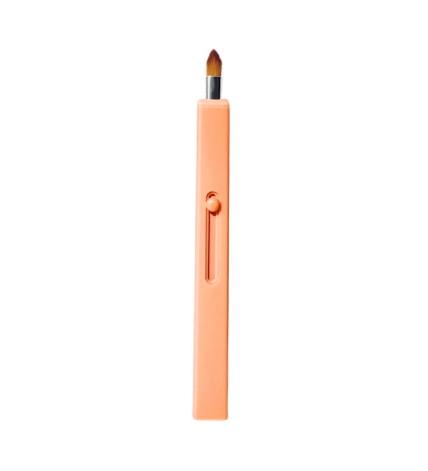 minkissy 1pc Retractable Lip Brush Makeup Applicators Travel Makeup Brush Make up Kit Makeup Beauty Tool Kits Telescopic Lip Brush Lip Gloss Applicator Makeup Lip Brush Makeup Tool Orange - Buy Online on SooperMarket.com