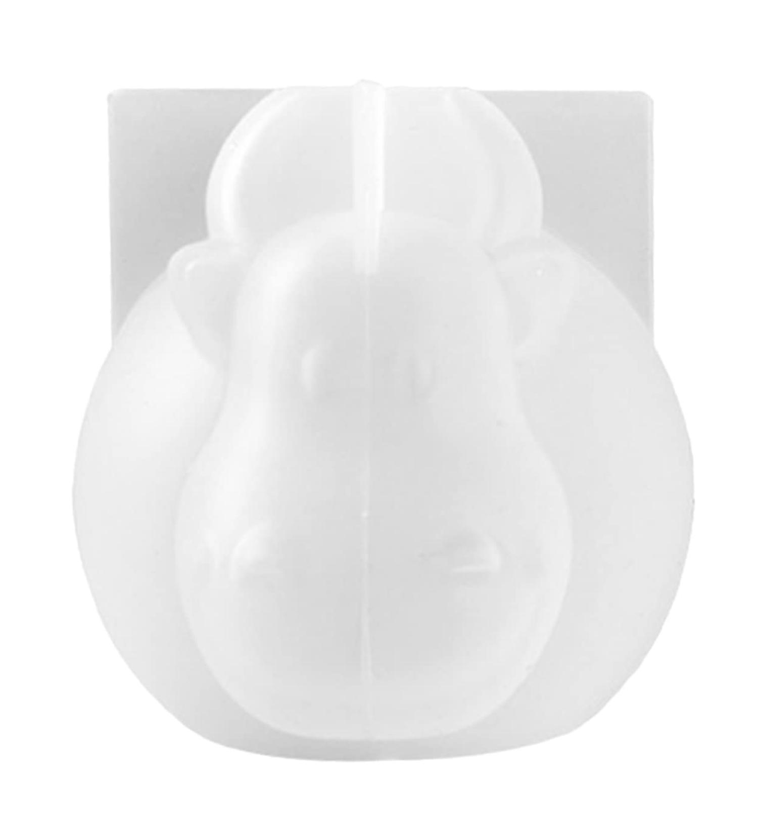Anneome Resin Molds Cow Silicone Mold Cow Keychain Clear Epoxy Candy Molds Cow Shaped Cattle Shaped Mould Pendant Soap White 6.9X7.2CM - Buy Online on SooperMarket.com