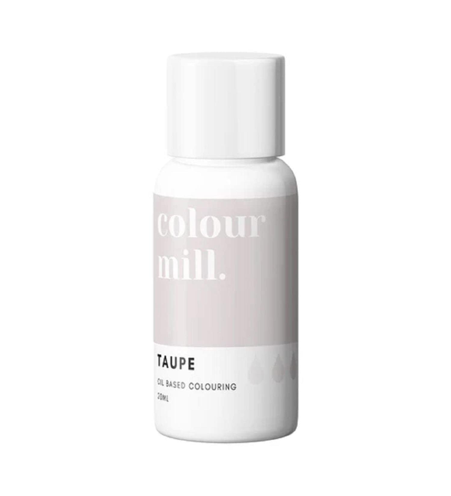 Colour Mill Oil Based Food Colouring 20ml Colours all Icings Chocolate Dough and more (Taupe)