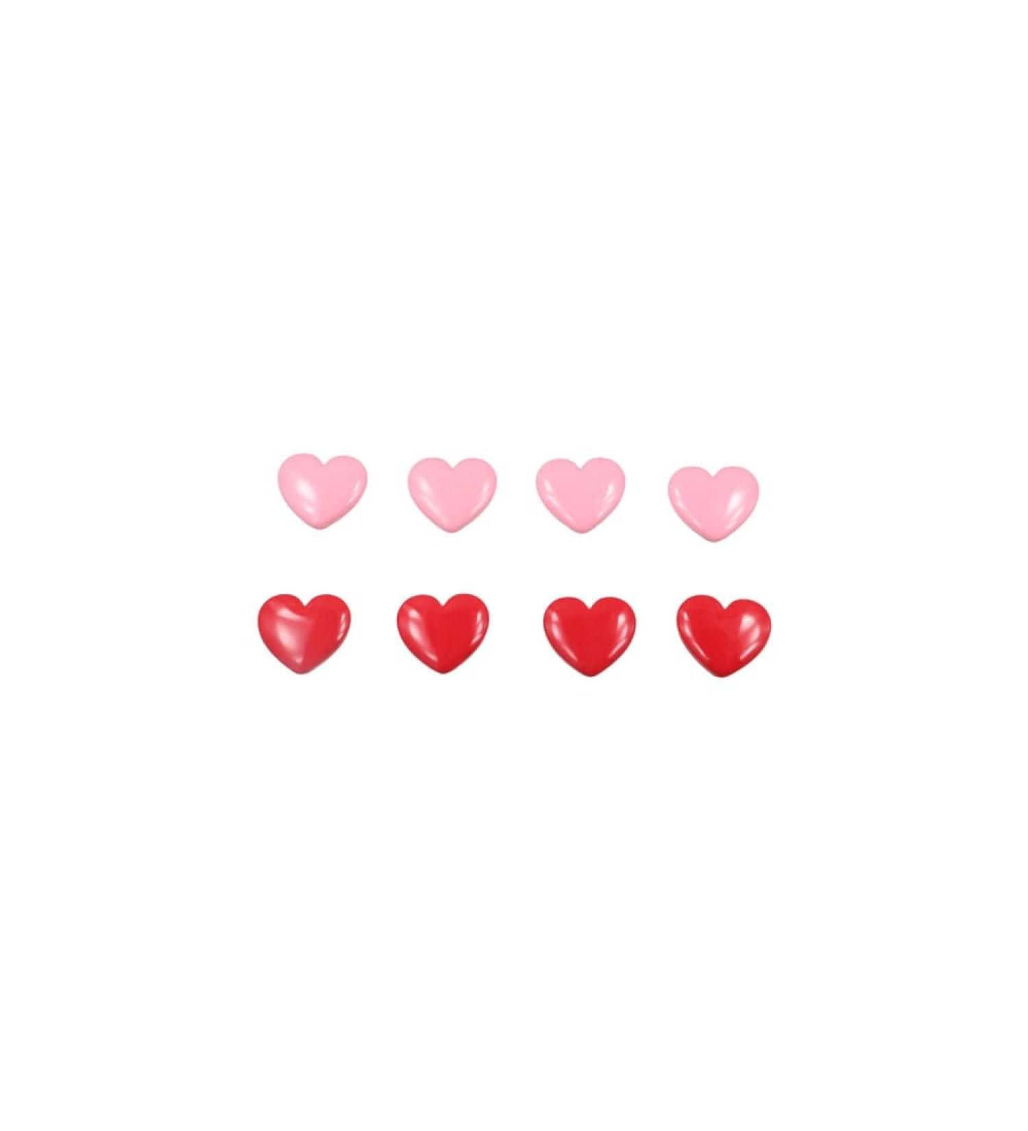 Heart-Shaped Empty Eyeshadow Makeup Box with Mirror | Practical & Safe Storage Solution - International Shipping - Buy Online on SooperMarket.com