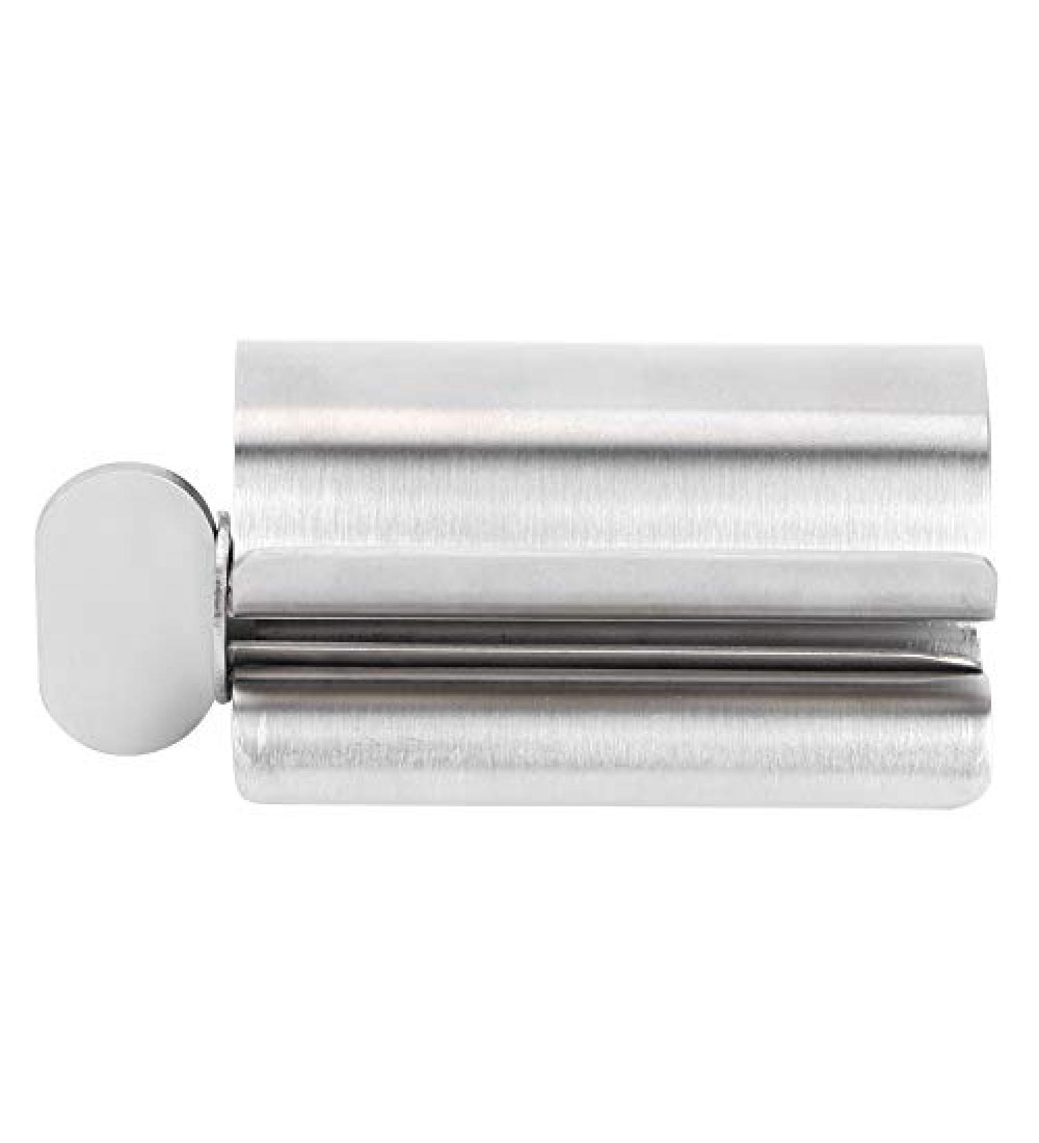 Toothpaste Tube Squeezer Stainless Steel Small Toothpaste Squeezer Dispenser Rollers Squeezing Tool for Face Cleanser for Bathroom Tube Winder Metal Toothpaste Tube Wringer - Buy Online on SooperMarket.com