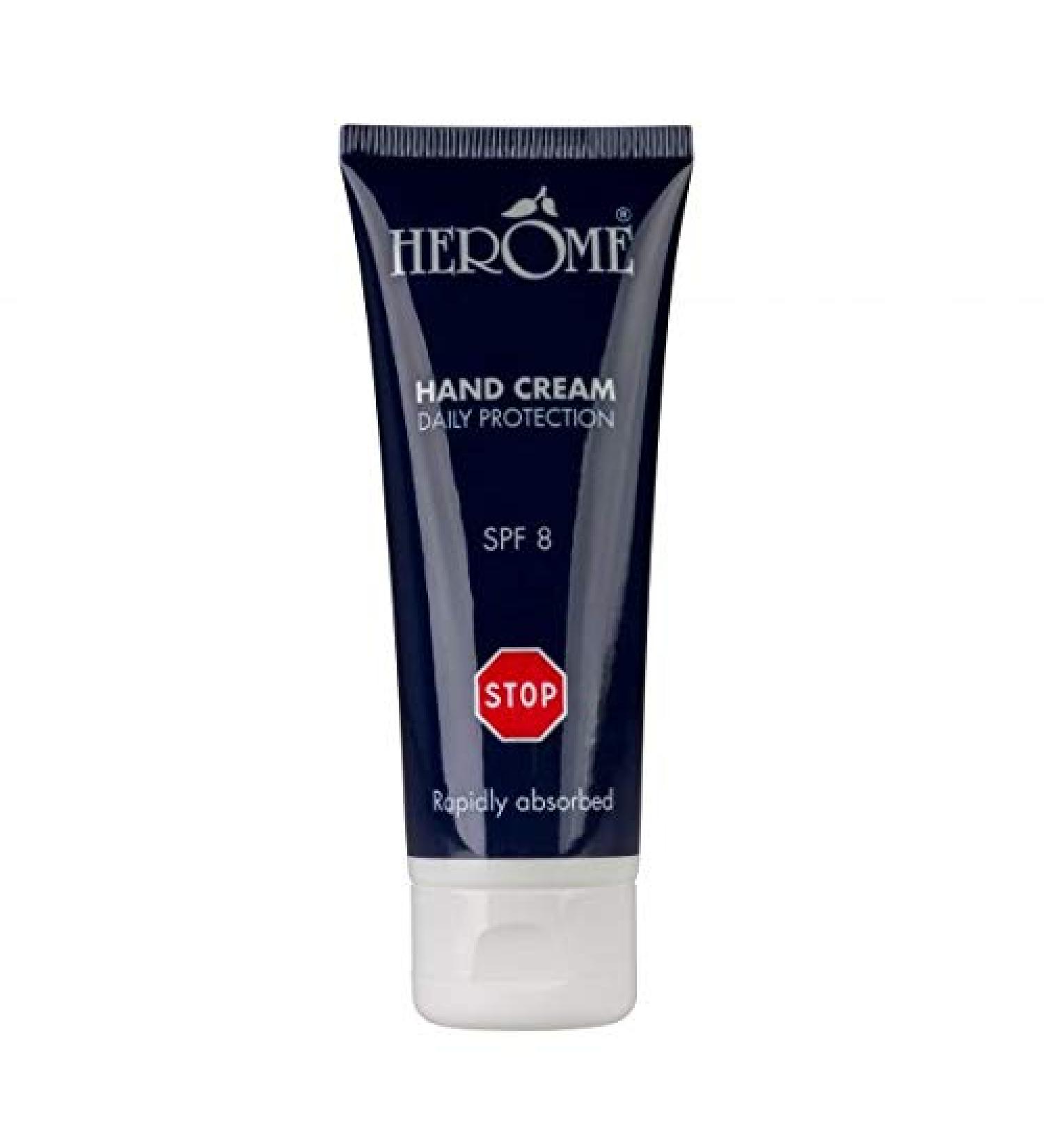Herome Hand Cream Daily Protection 200ml | Fast-Absorbing Moisturizer for Dry Hands | International Shipping Available - Buy Online on SooperMarket.com