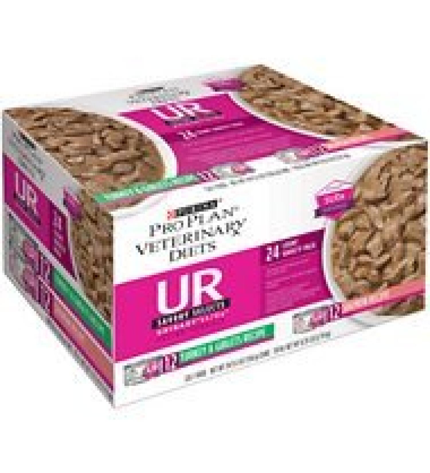 Purina Pro Plan Veterinary Diets UR St/Ox Savory Selects Feline Variety Pack Canned Cat Food 24/5.5 Oz