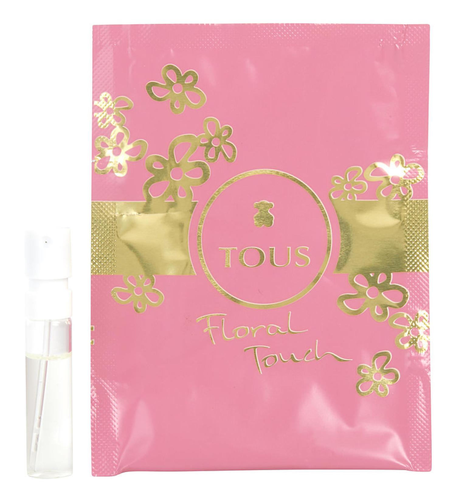 TOUS FLORAL TOUCH by Tous - EDT SPRAY VIAL ON CARD - WOMEN