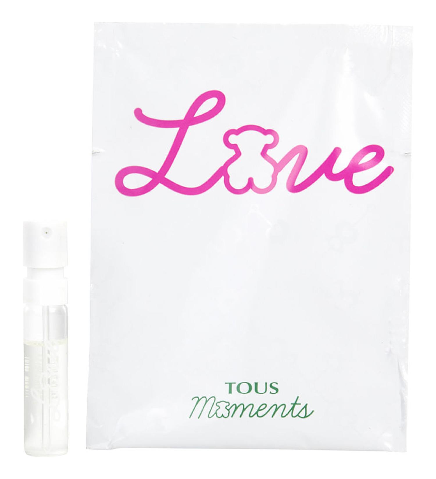 TOUS LOVE MOMENTS by Tous - EDT VIAL ON CARD MINI - WOMEN
