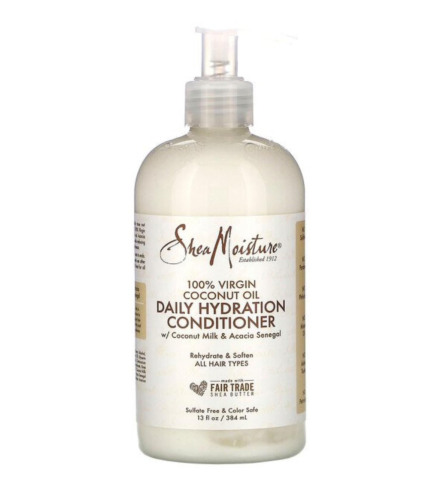 SheaMoisture 100% Virgin Coconut Oil Daily Hydration Conditioner 13 fl oz (384 ml)