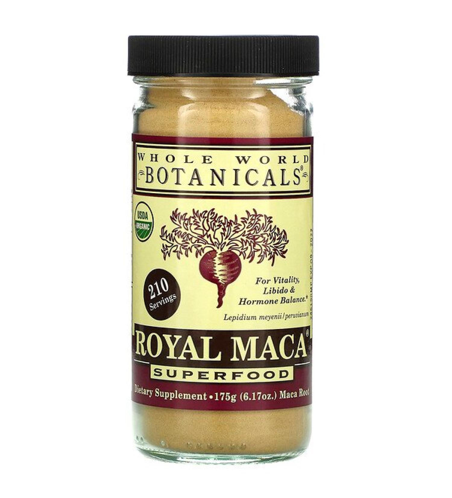 Whole World Botanicals Royal Maca Superfood 6.17 oz (175 g)