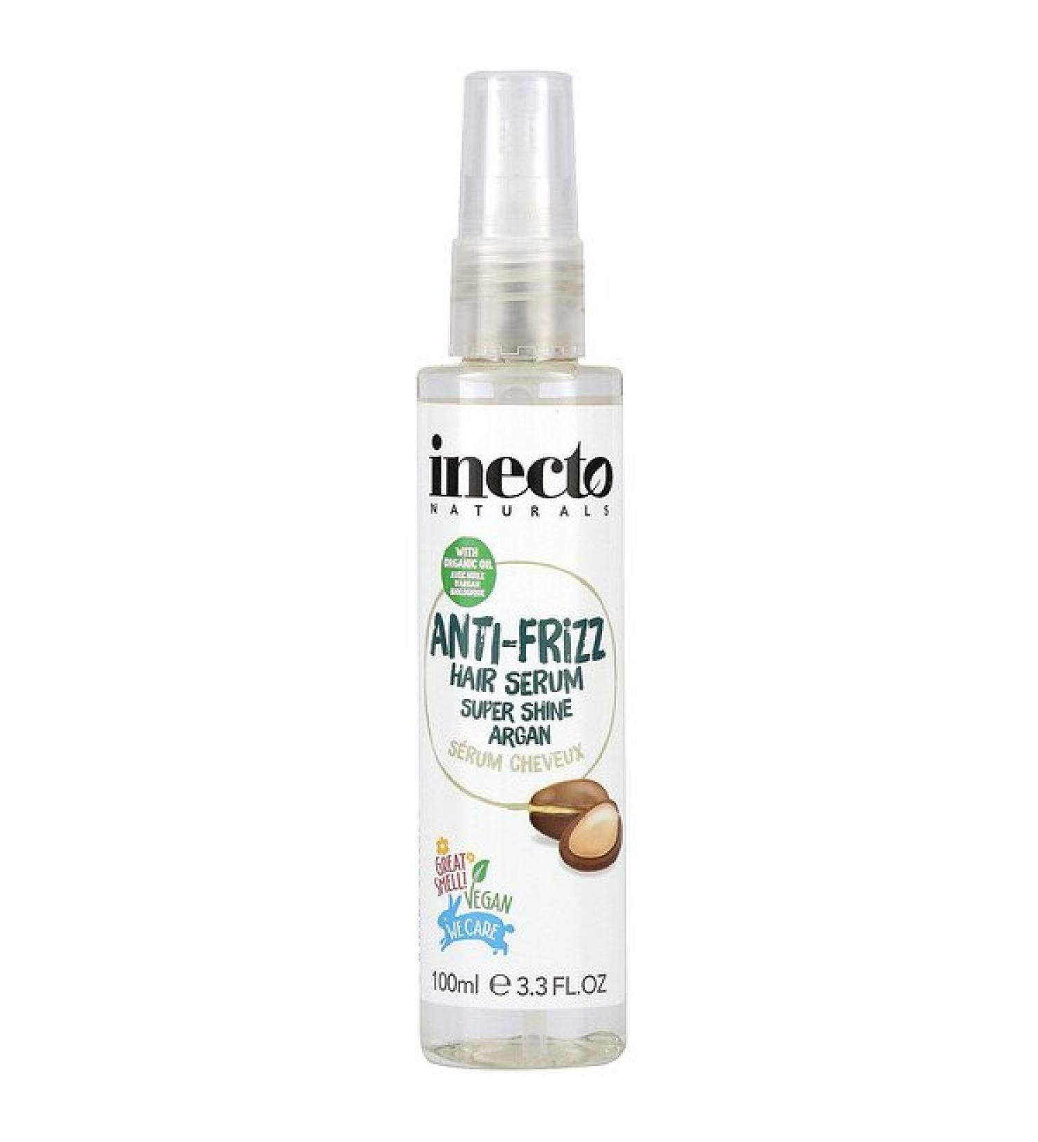 Inecto Anti-Frizz Hair Serum Super Shine Argan 3.3 fl oz (100 ml)