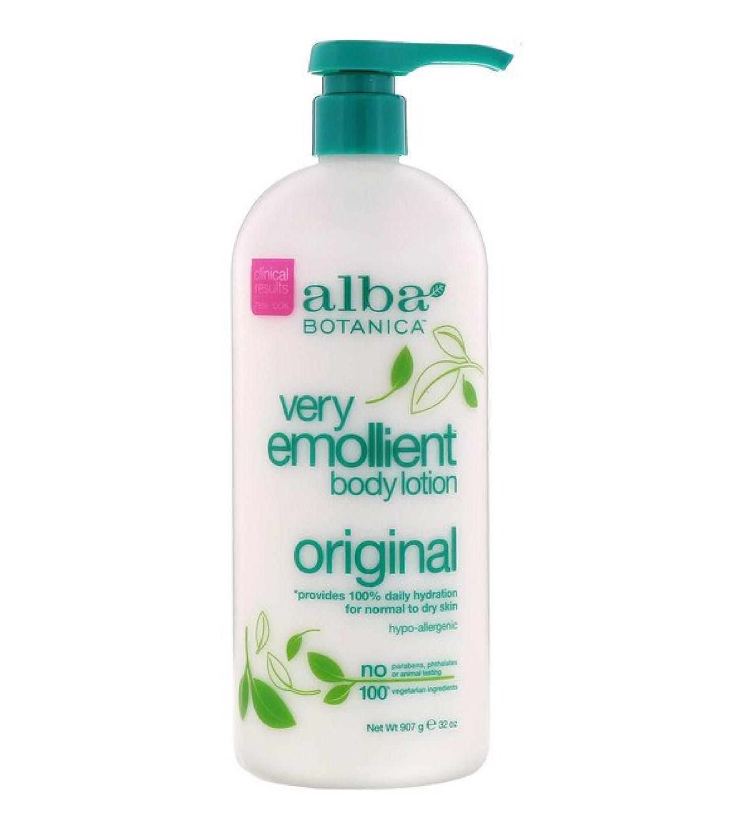 Alba Botanica Natural Very Emollient Body Lotion Original 32 oz (907 g)