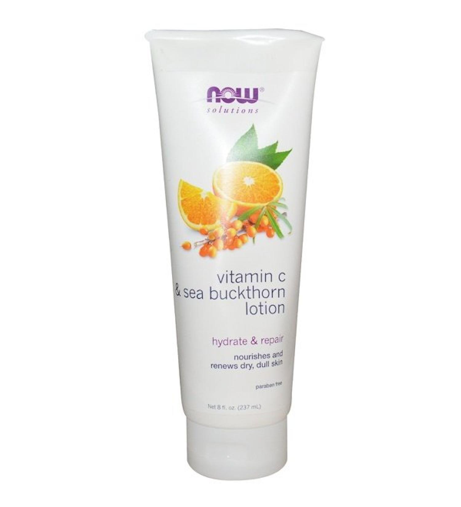 Now Foods Vitamin C & Sea Buckthorn Lotion 8 fl oz (237 ml)
