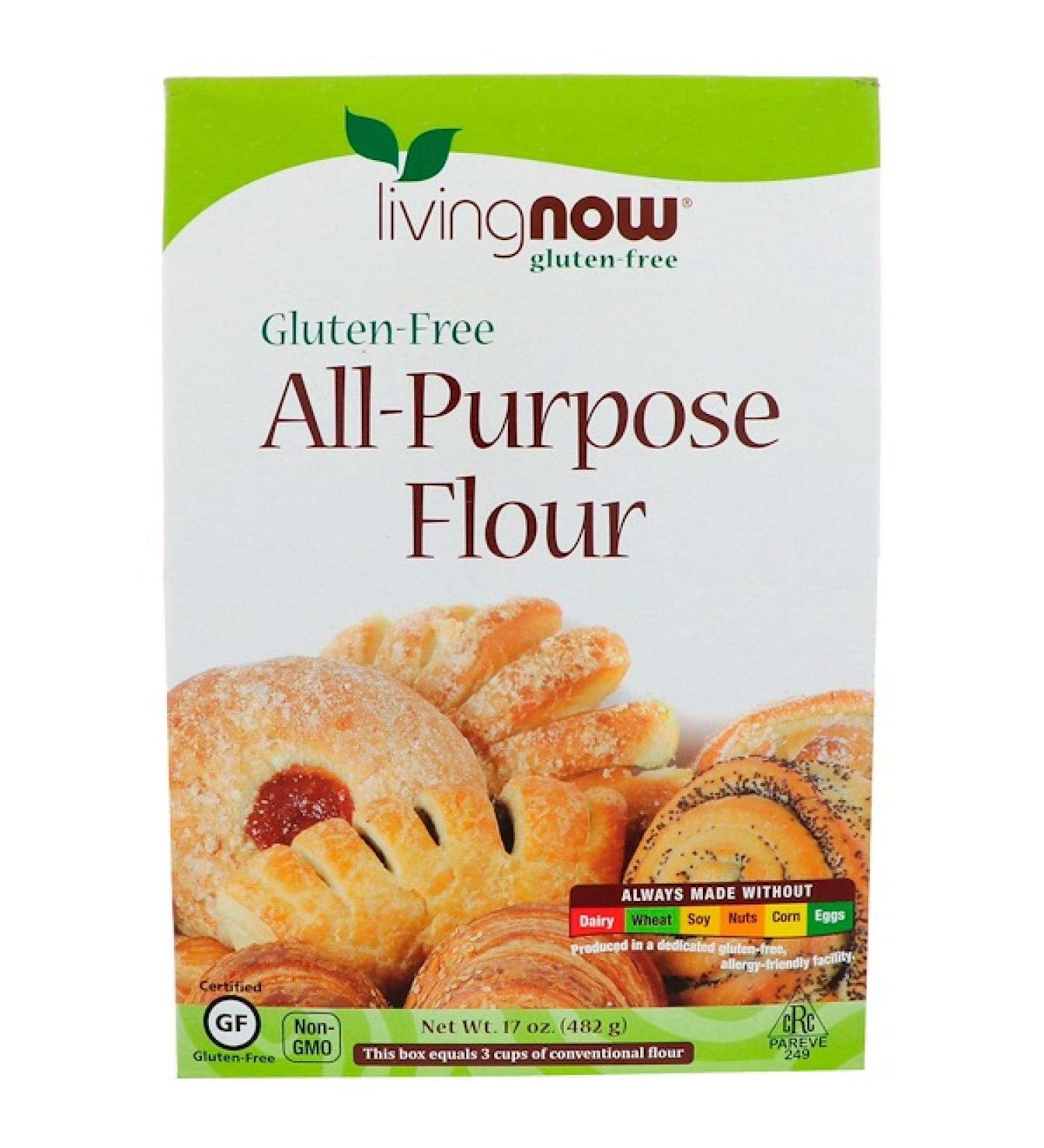 Now Foods All-Purpose Flour Gluten-Free 17 oz (482 g)