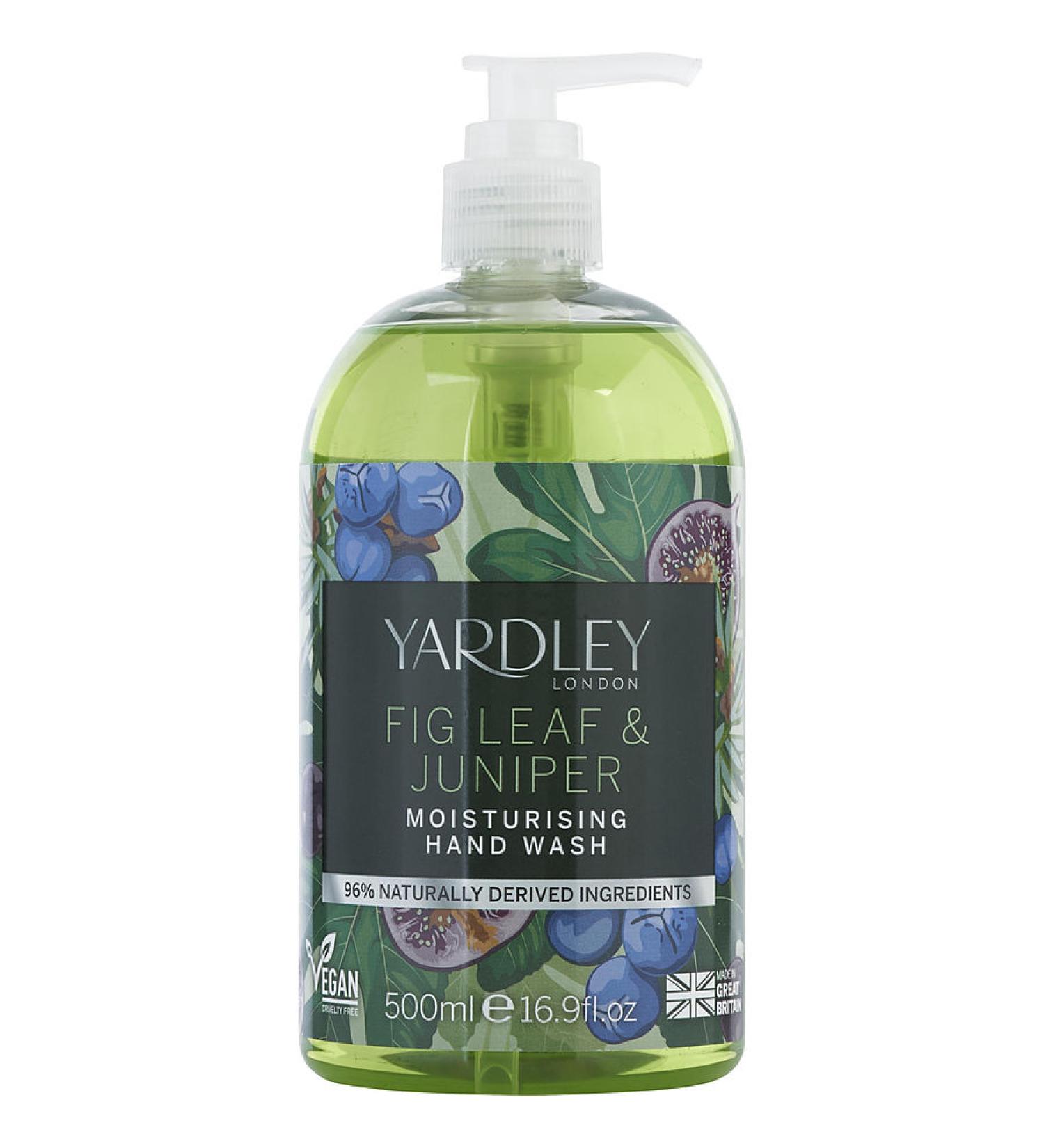 YARDLEY FIG LEAF & JUNIPER by Yardley - HAND WASH 16.9 OZ - WOMEN