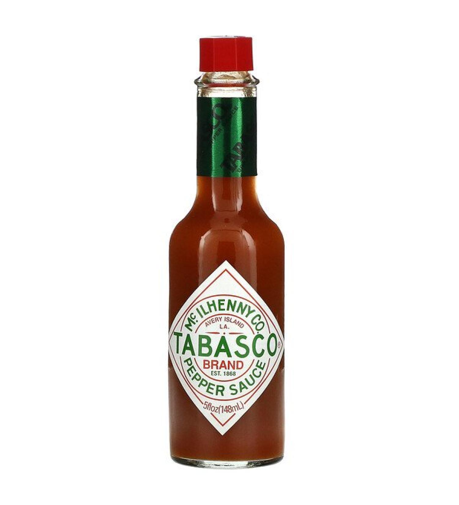 Tabasco Original Pepper Sauce 5 fl oz - Authentic Hot Sauce for Spicy Flavor - Buy Online on SooperMarket.com