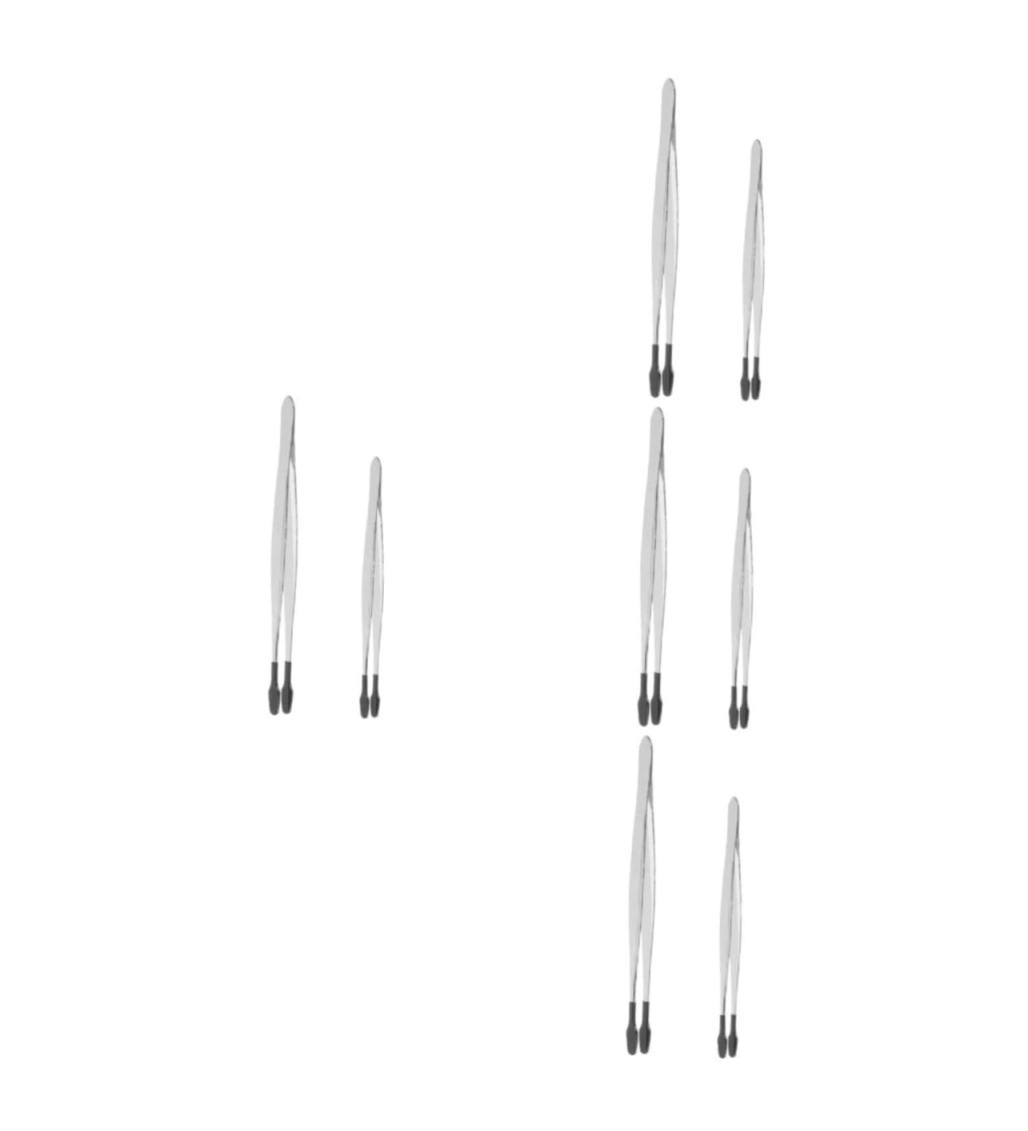 Beavorty 8 Stk Stamp Clip Tool | Stainless Steel Tweezers for Stamp Collectors & Jewelry Applications | Durable & Precision Tinkering Tools | 4 Pieces - Buy Online on SooperMarket.com