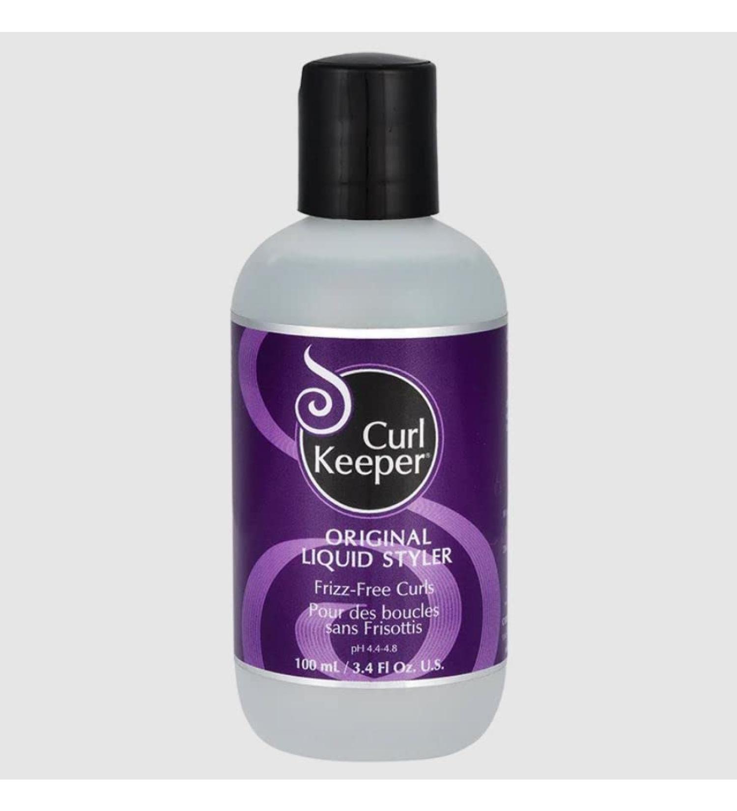 Curl Keeper Original: Total Control in All Weather Conditions for Well Defined, Frizz-Free Curls with No Product Build Up 3.4 oz