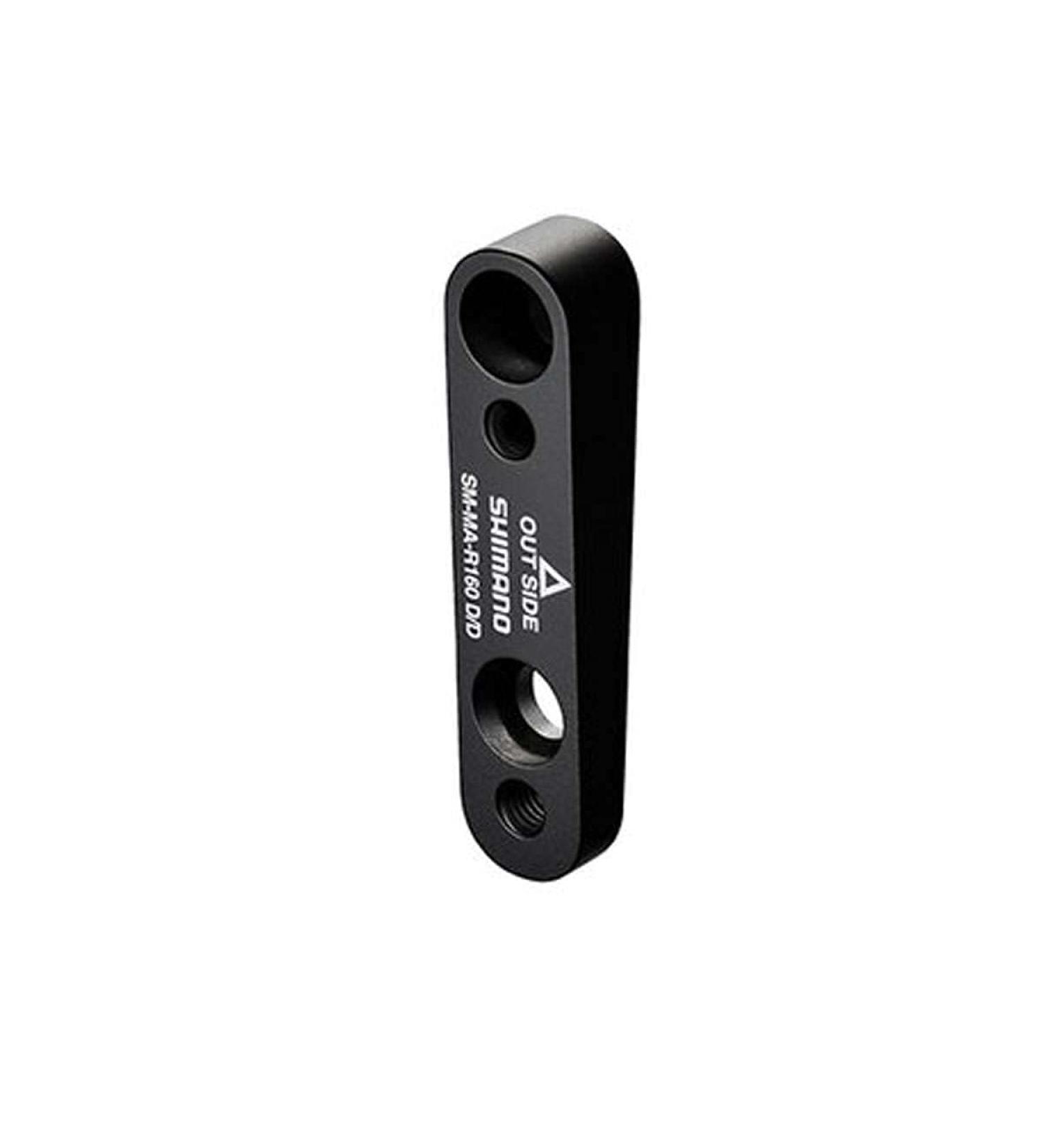 SHIMANO Flat Mount Disc Brake Adapter Rear, Flat Caliper to Flat Mount, 160mm