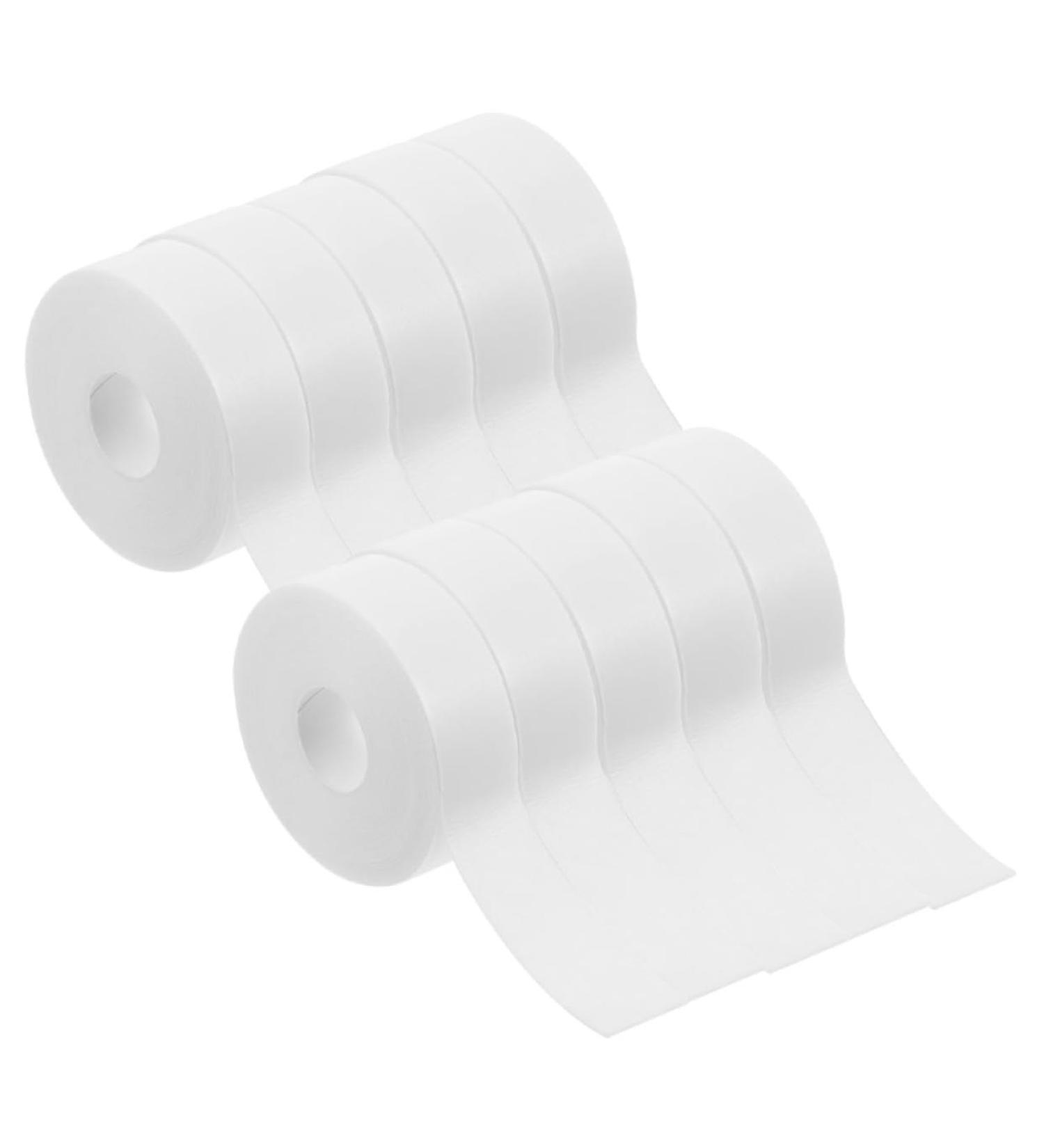 FOMIYES 10 Rolls makeup tools white tape grafting tape Protective agent auxiliary tool adhesive tape eyelash curler patch microporous Follow up eyelash tape for lash extensions twine Foam - Buy Online on SooperMarket.com