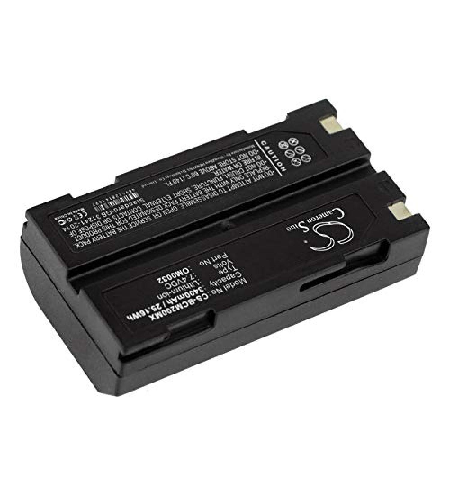 Replacement Battery for Smiths Capnocheck II Capnograph - 3400mAh/7.4V Compatible | International Shipping Available - Buy Online on SooperMarket.com