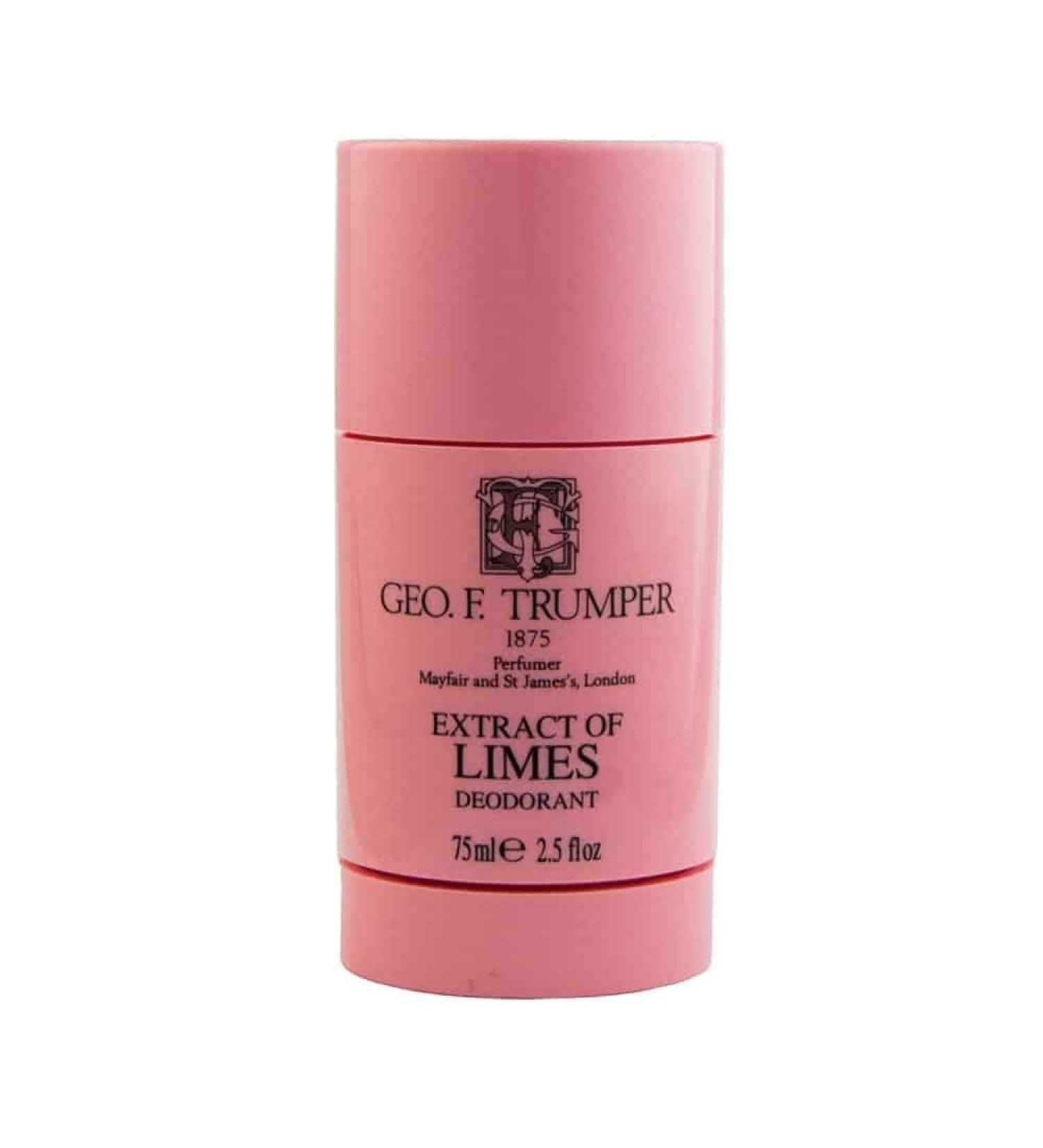 Geo. F. Trumper Extract of Limes Deodorant Stick - Buy Online on SooperMarket.com