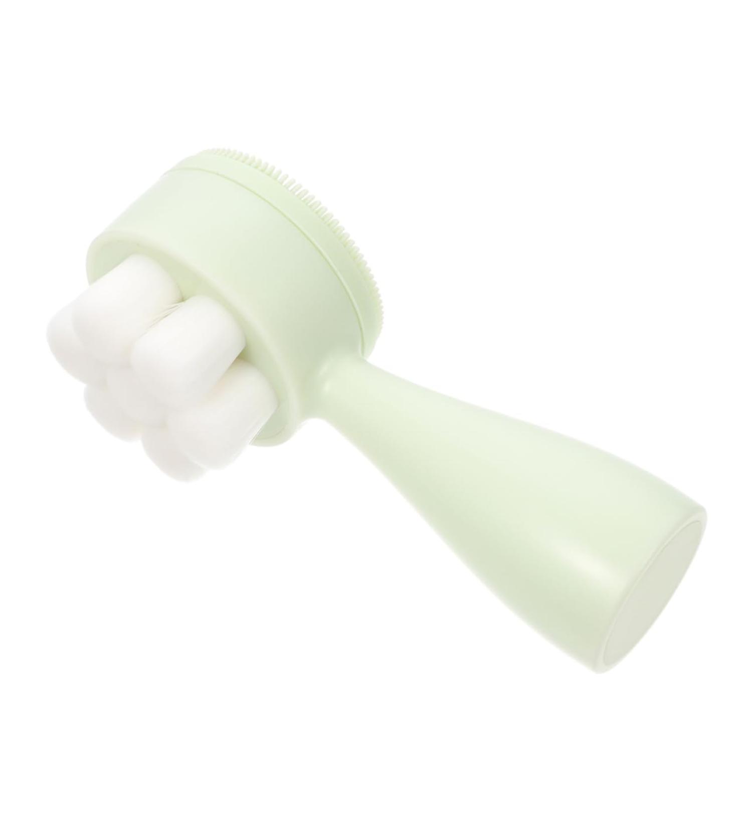 Mikinona Face Brush Facial Brush Face Cleaner Home Accessory Portable Exfoliating Brush Face Supply Multi-function Exfoliating Brush Convenient Exfoliating Brush Face Accessory - Buy Online on SooperMarket.com