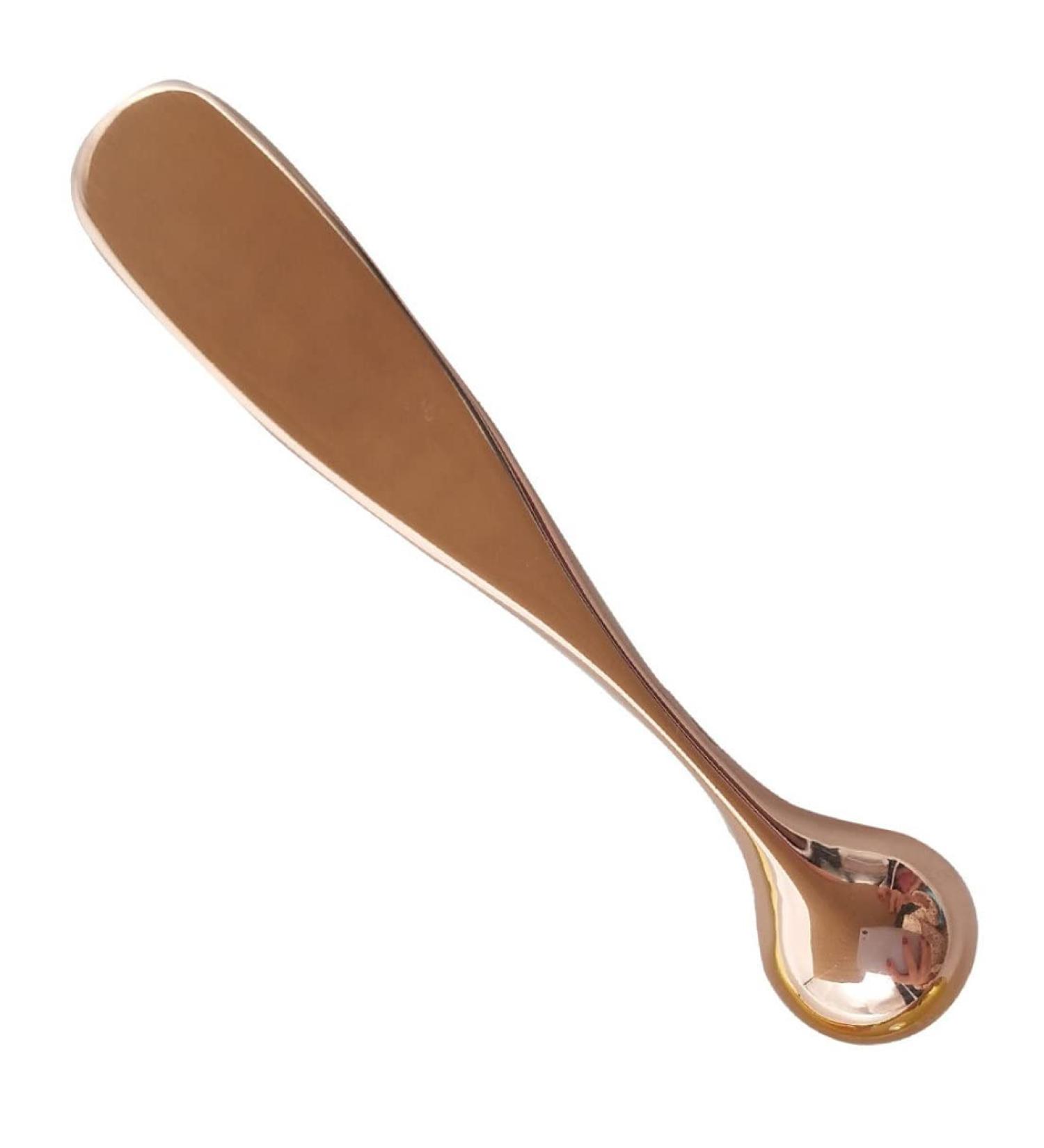 Eye Cream Applicator Wand - Dark Circles Removal Roller & Facial Massager - Rose Gold 5.6cm - Buy Online on SooperMarket.com