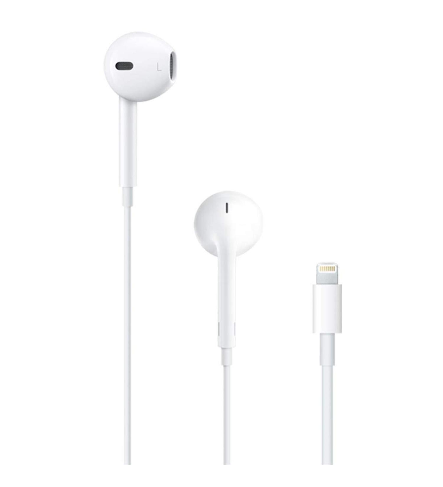 Apple EarPods with Lightning Connector - White | Premium Sound & Comfort - Buy Online on SooperMarket.com