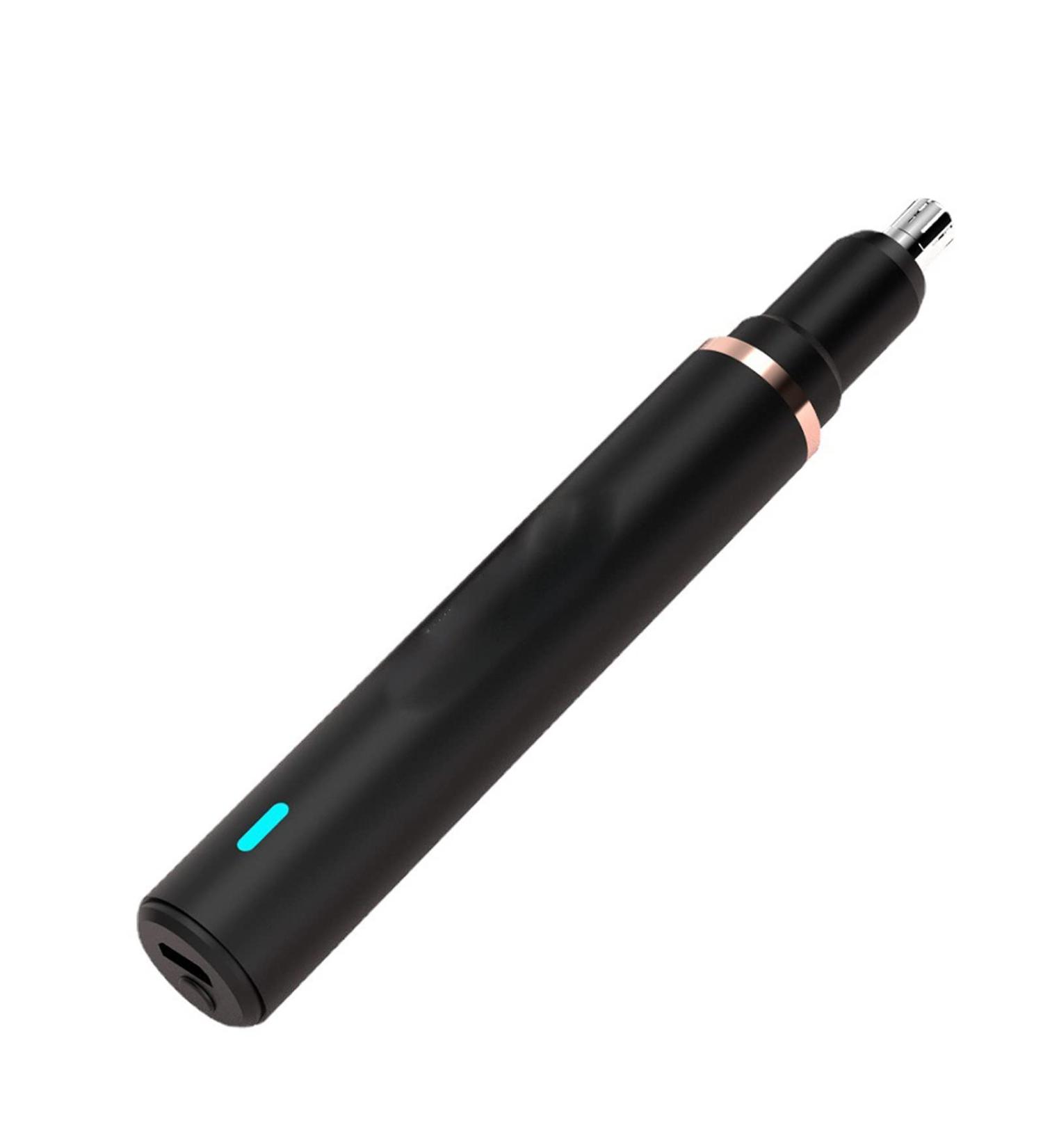 TEMKIN Nose Hair Trimmer - Electric Eyebrow & Sideburn Trimmer for Men Waterproof Rechargeable Travel-Friendly | Eco-Friendly Grooming Tool (Black - Buy Online on SooperMarket.com