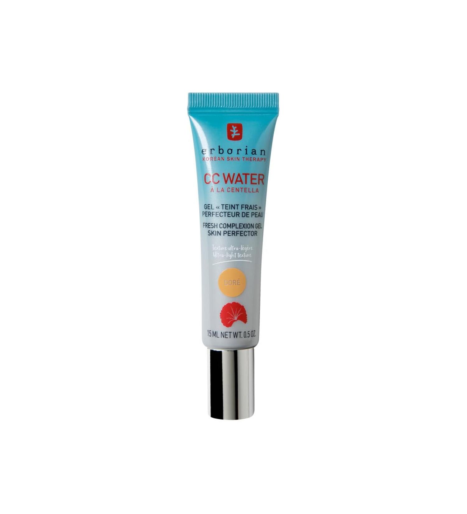Erborian CC Water with Centella Asiatica Hydrating Korean Facial Care with Hyaluronic Acid 15 ml Dor Perfect for All Skin Types - Buy Online on SooperMarket.com