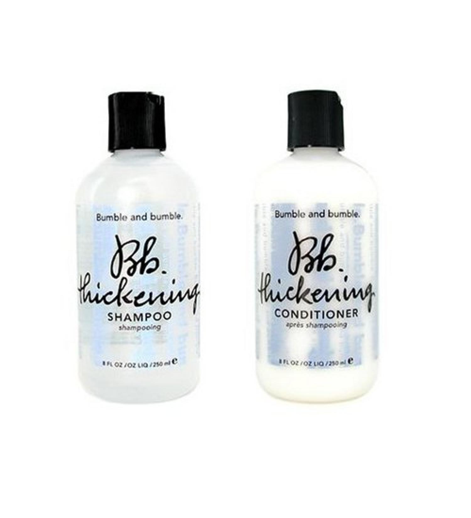 Bumble And Bumble Thickening Shampoo 8.5 Ounces & Conditioner 8.5 Ounces Bottle