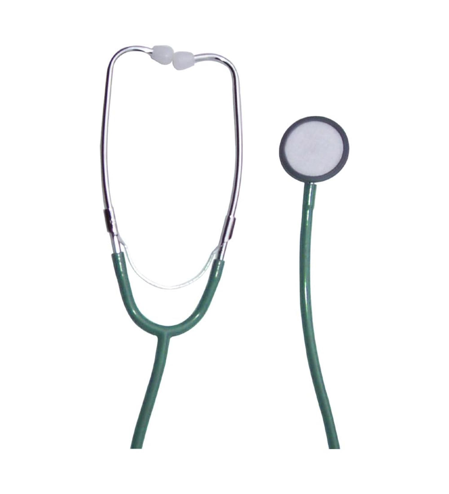 Dukal TEC 1100 GR Tech-Med Stethoscope Single Head 22" Size Green