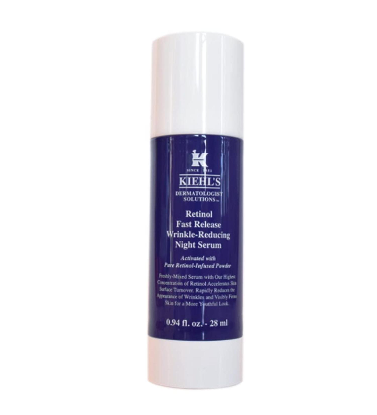 Kiehl's Retinol Fast-Release Night Serum - 0.94 oz | Wrinkle Reducing Formula - Buy Online on SooperMarket.com