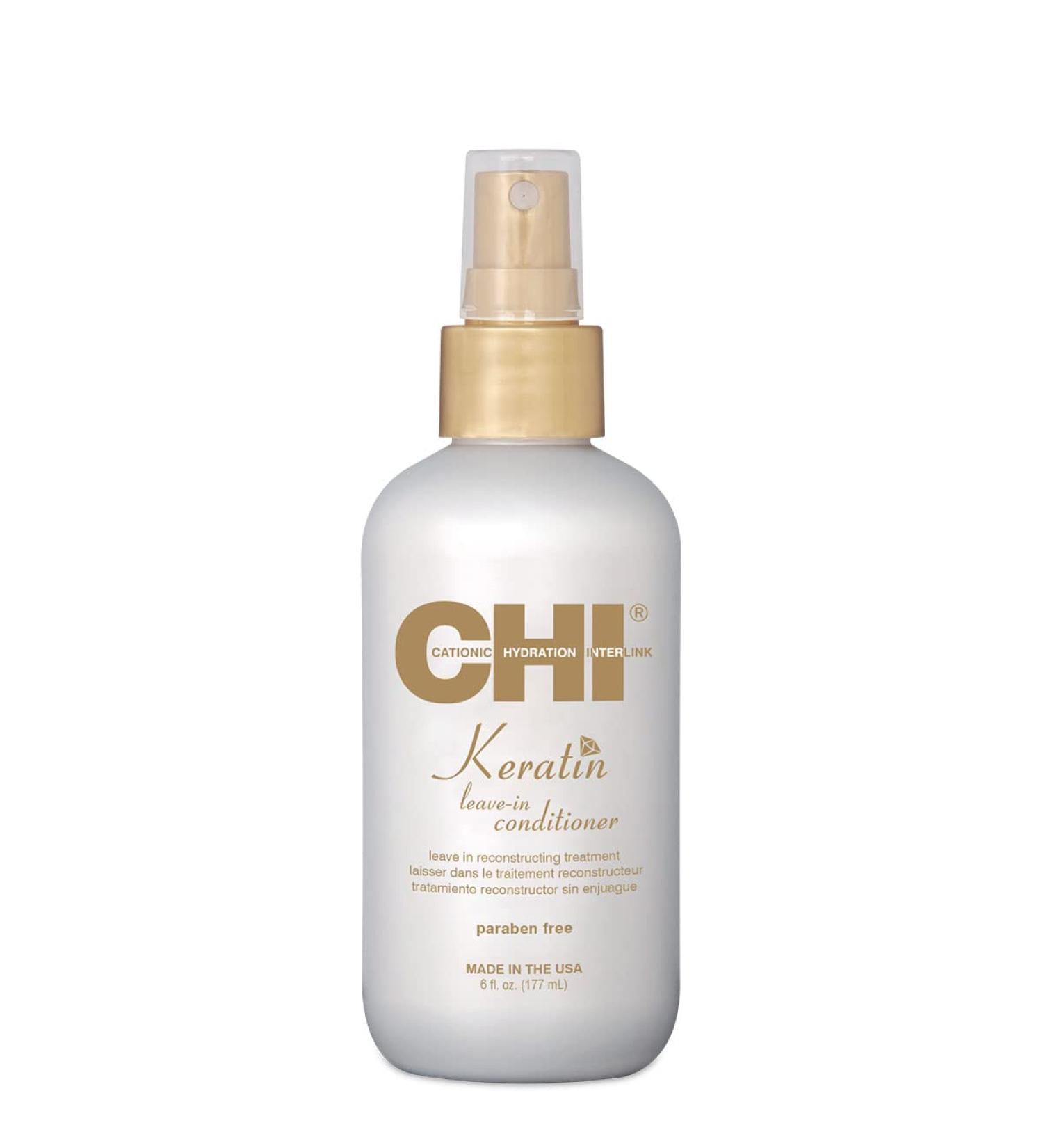 CHI Keratin Leave-in Conditioner 6 Fl Oz - Pack of 1 | Moisturizing & Repairing Formula - Buy Online on SooperMarket.com