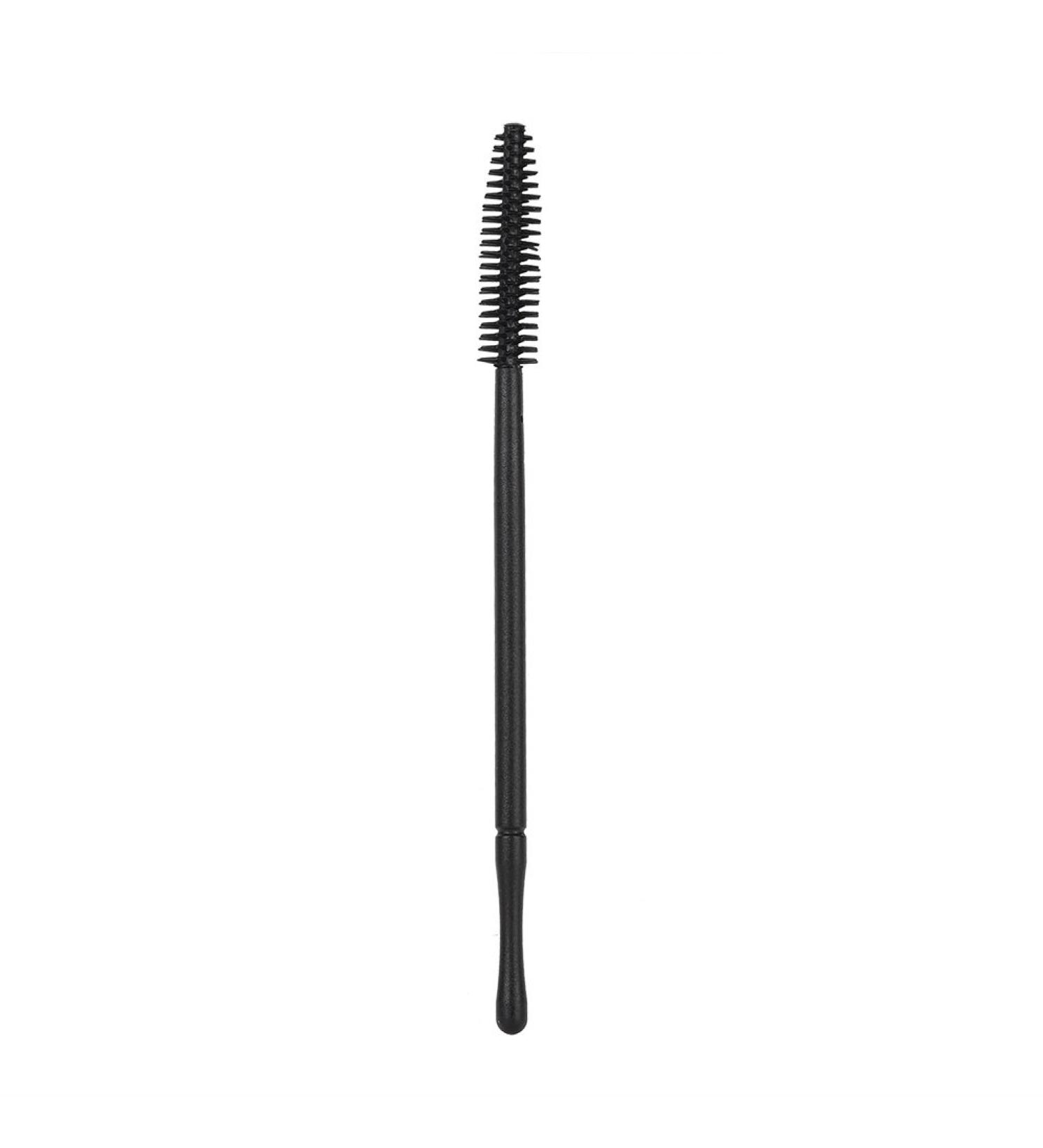 50pcs Silicone Eyelash Brush Disposable Eyelashes Comb Mascara Applicator Makeup Beauty Tool(#1-Black) - Buy Online on SooperMarket.com