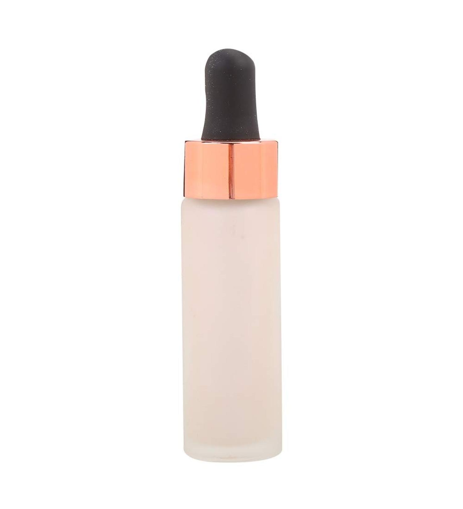 Illuminator Liquid Highlighter Drops Illuminating Fluid Added to Foundation Primer or Moisturiser for a Versatile Glow 15ml(DC004-7#) - Buy Online on SooperMarket.com