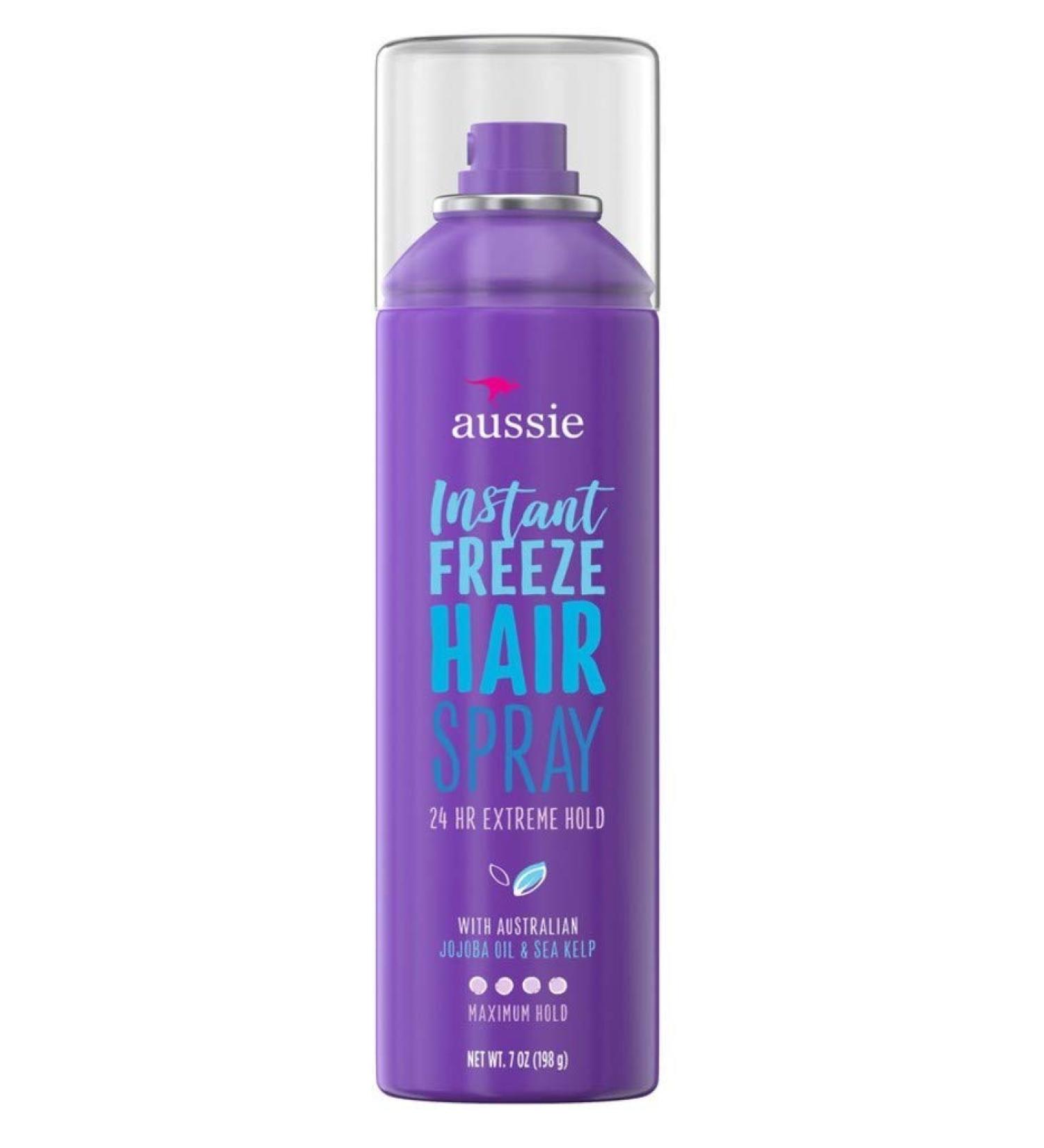 Instant Freeze Hairspray 7 Oz - Strong Hold Aerosol for Long-Lasting Hairstyles - Buy Online on SooperMarket.com