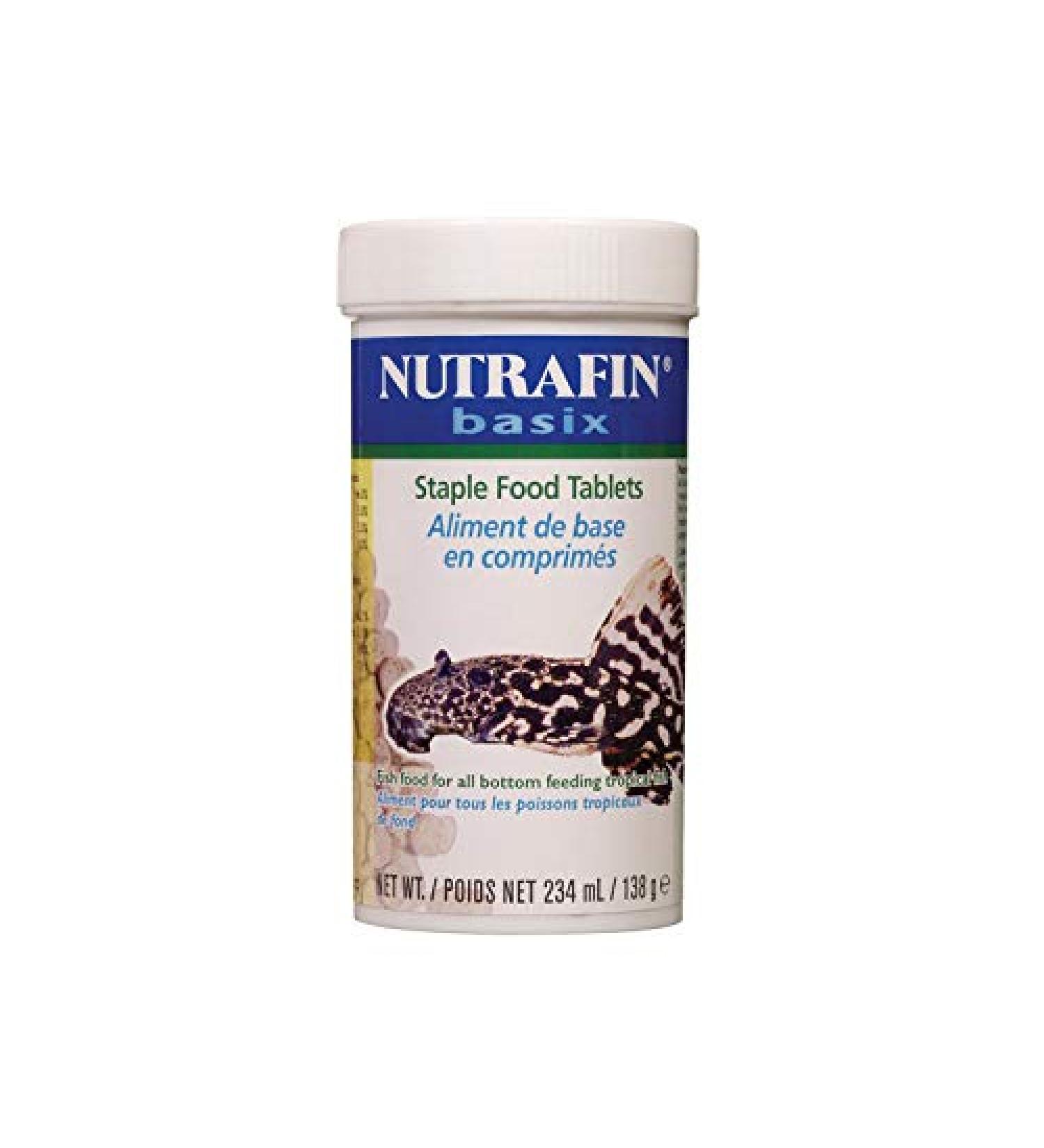 Nutrafin A7043 Basix Staple Food Tablets 138g (4.9-Ounce)
