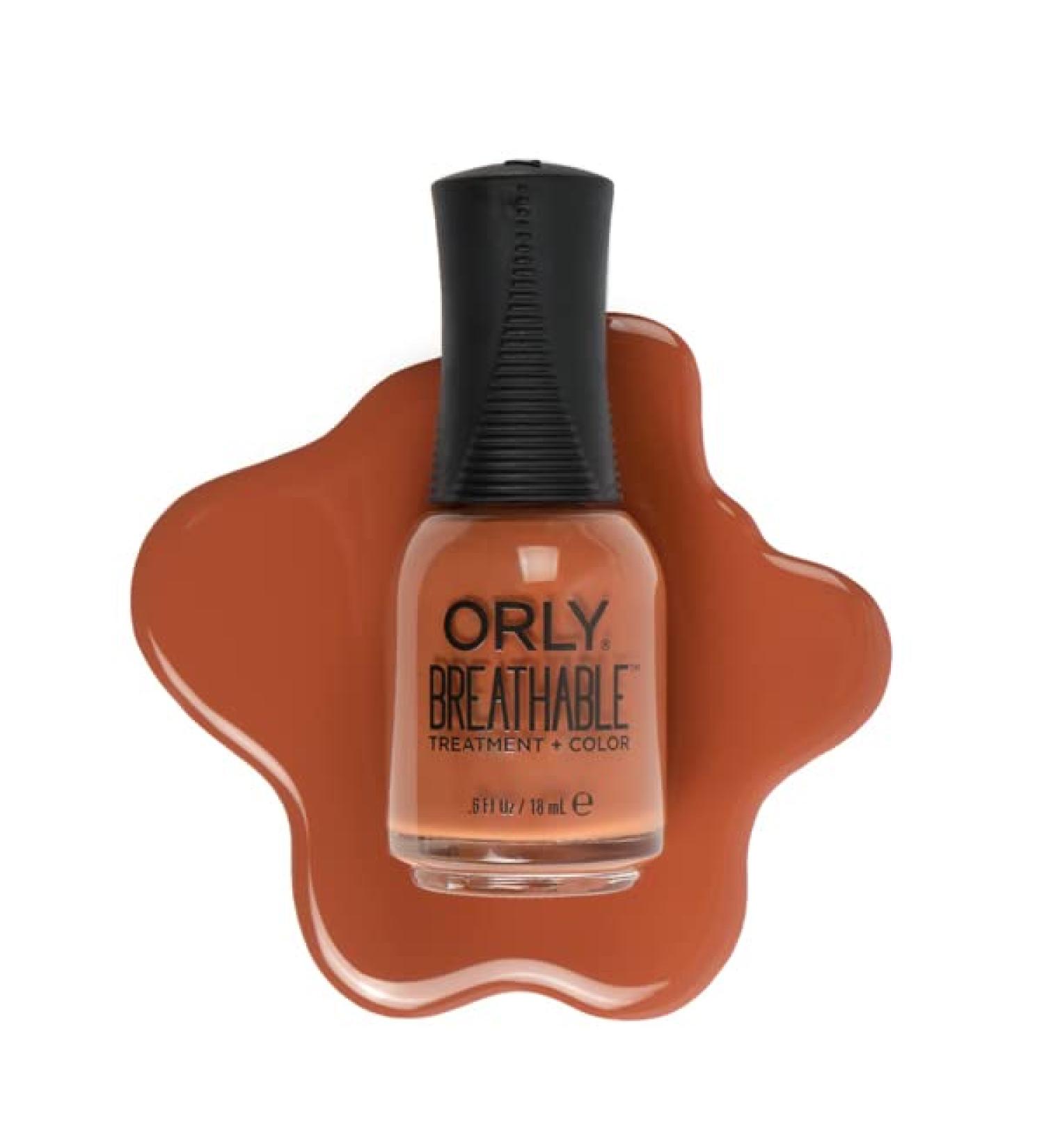 Orly Nail Polish Sienna Suede | Golden Caramel Creme Lacquer | Breathable FLAWLESS Collection | 0.6 fl oz - Shop Now for International Shipping - Buy Online on SooperMarket.com