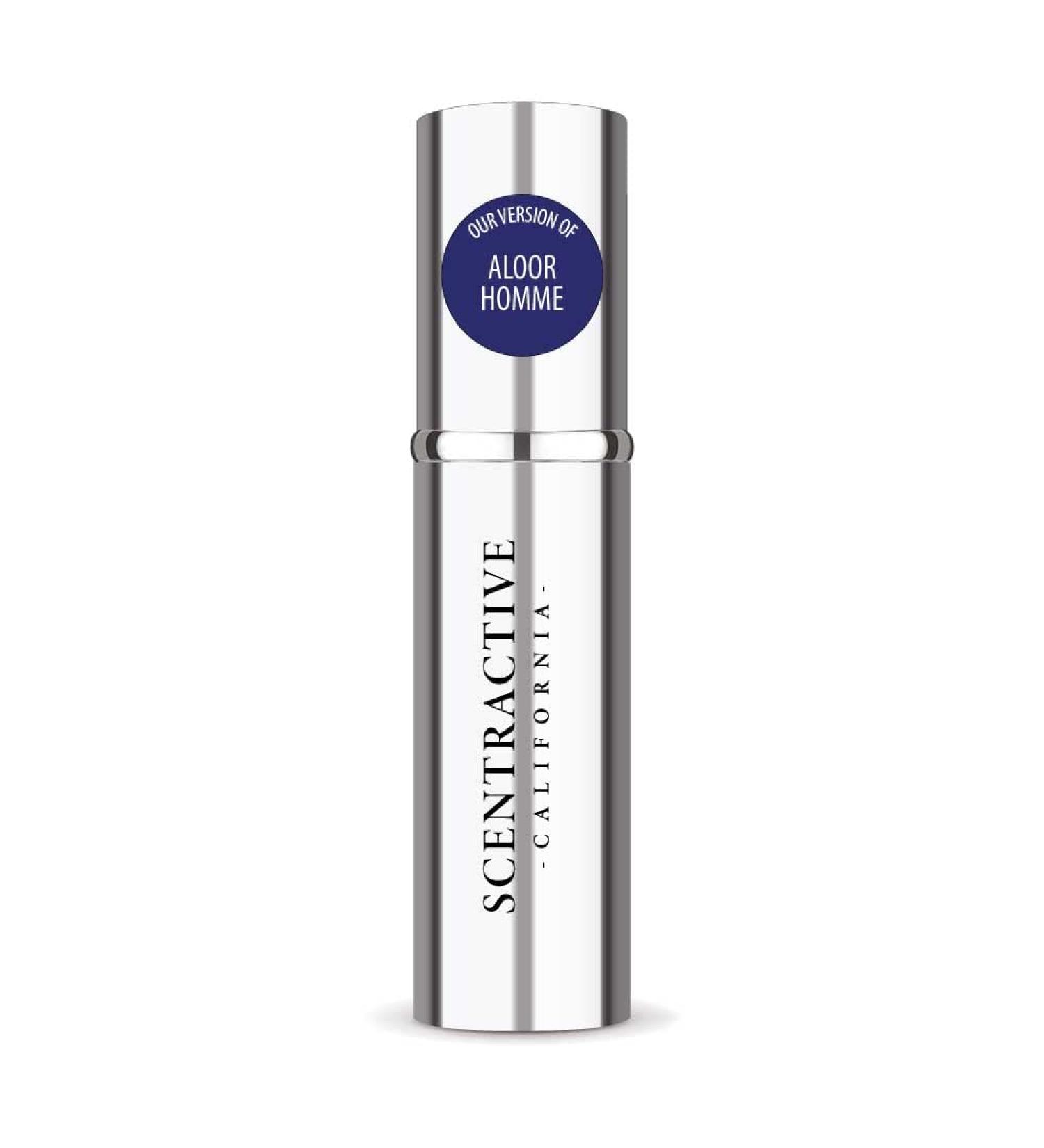 CA Perfume Impression of Aloor Homme For Men Eau de Parfum Spray Refillable Atomizer Bottle 0.17 Fl Oz/5ml-X1 CHAVELLE ALOOR HOMME IMPRESSION 0.17 Fl Oz (Pack of 1) - Buy Online on SooperMarket.com