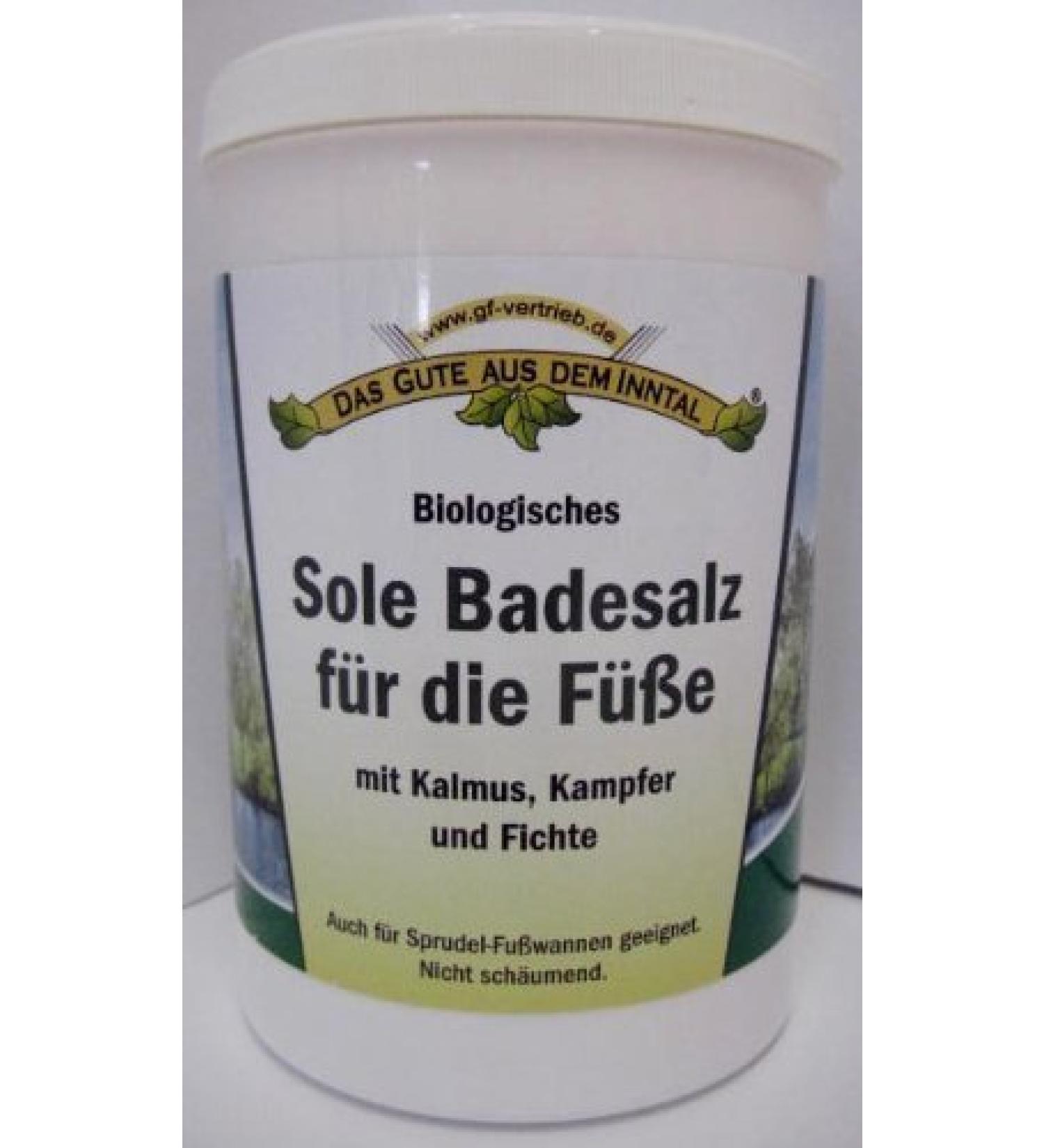 Sole bathing salt for the feet 1000ml