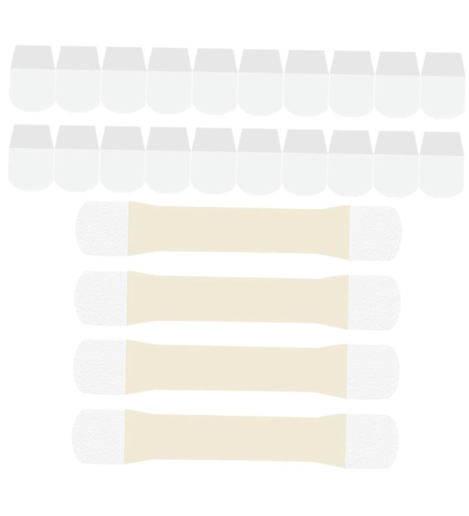 PLAFOPE 8 Pcs Neck Lift Stickers Makeup Neck Tape Anti-aging Neck Tape Invisible Face Tape Jowls Tape Rubber - Buy Online on SooperMarket.com